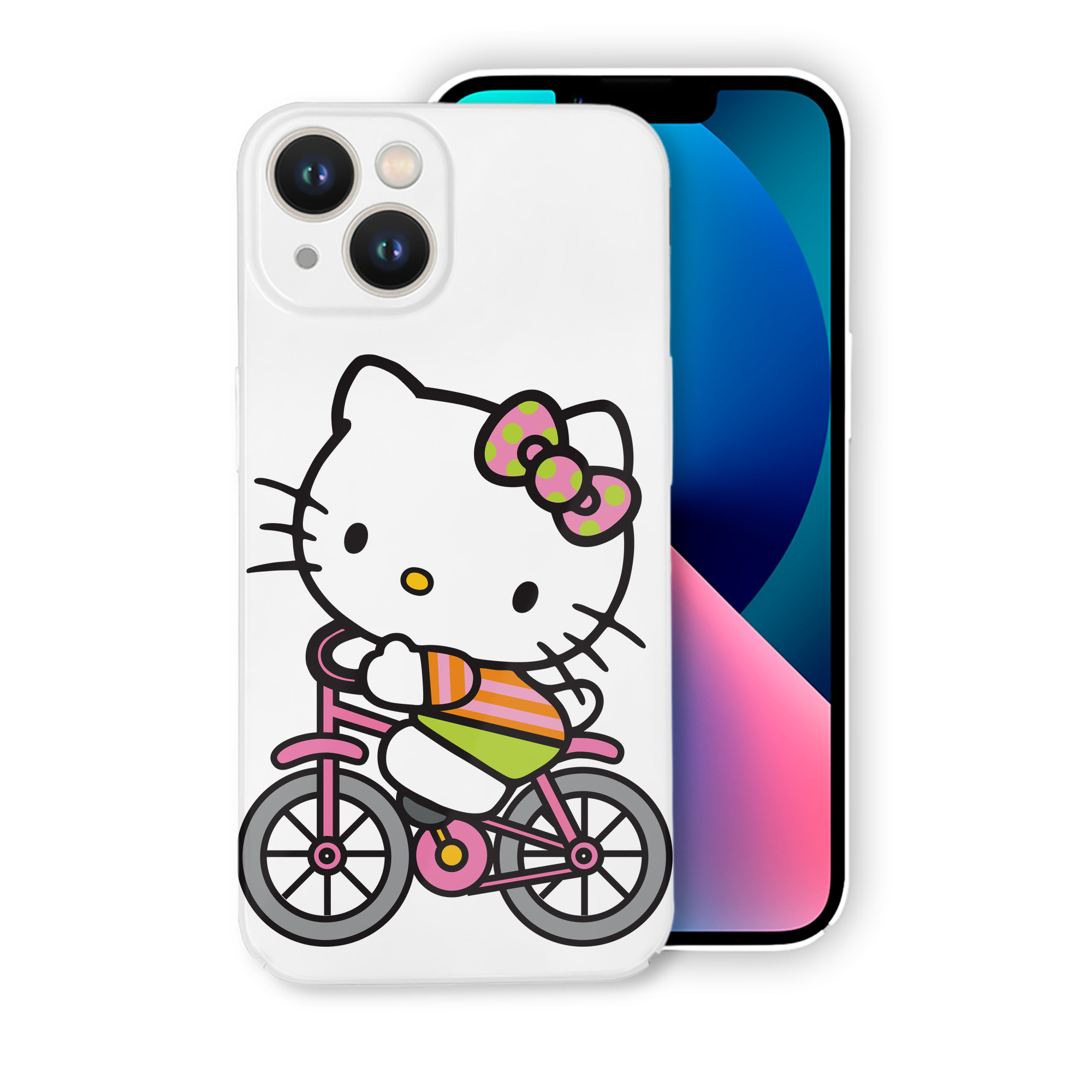 （画像用） Hello Kitty ハローキティ 【iPhone 14シリーズ対応】ハードケース