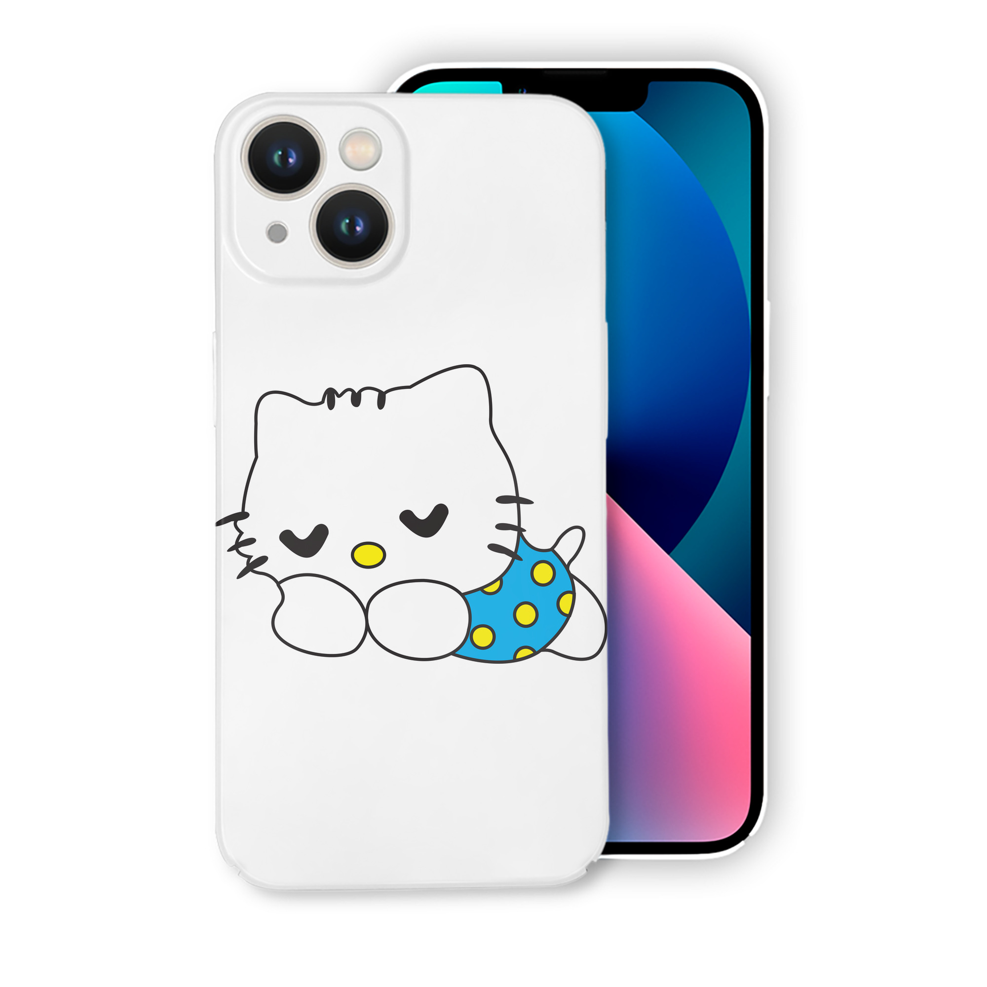 （画像用） Hello Kitty ハローキティ 【iPhone 14シリーズ対応】ハードケース
