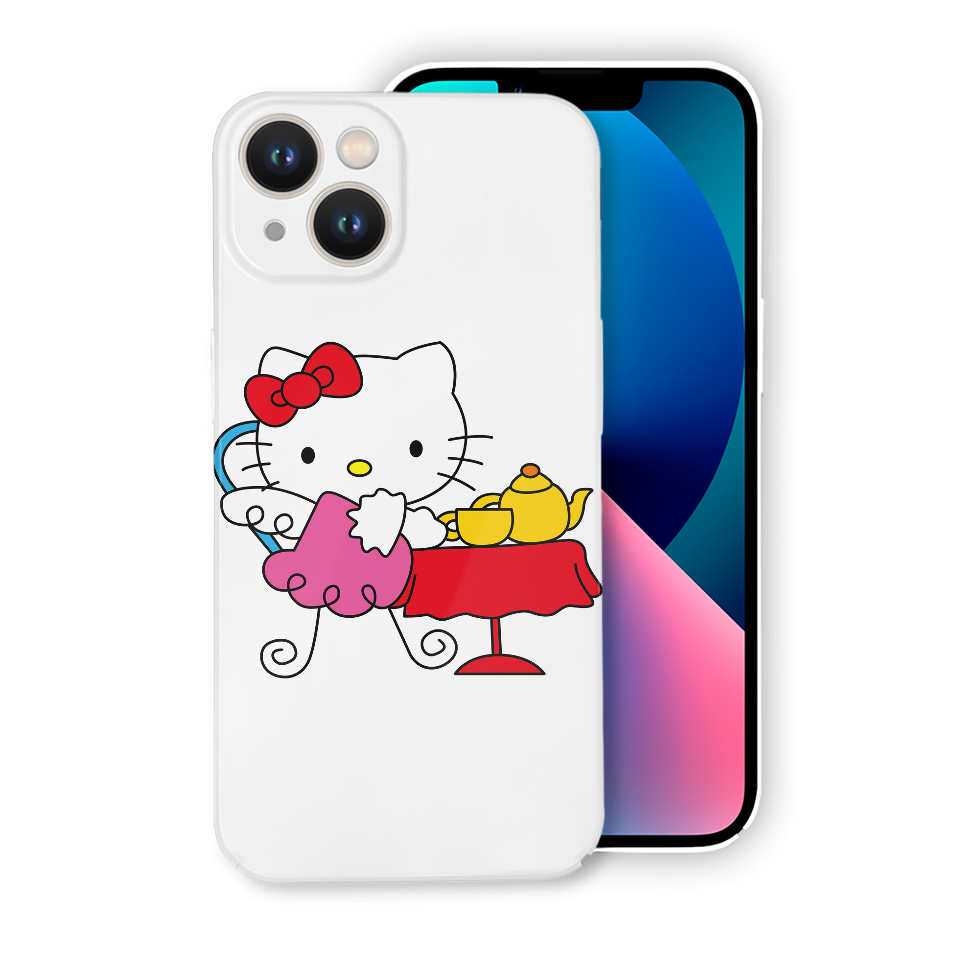 （画像用） Hello Kitty ハローキティ 【iPhone 14シリーズ対応】ハードケース