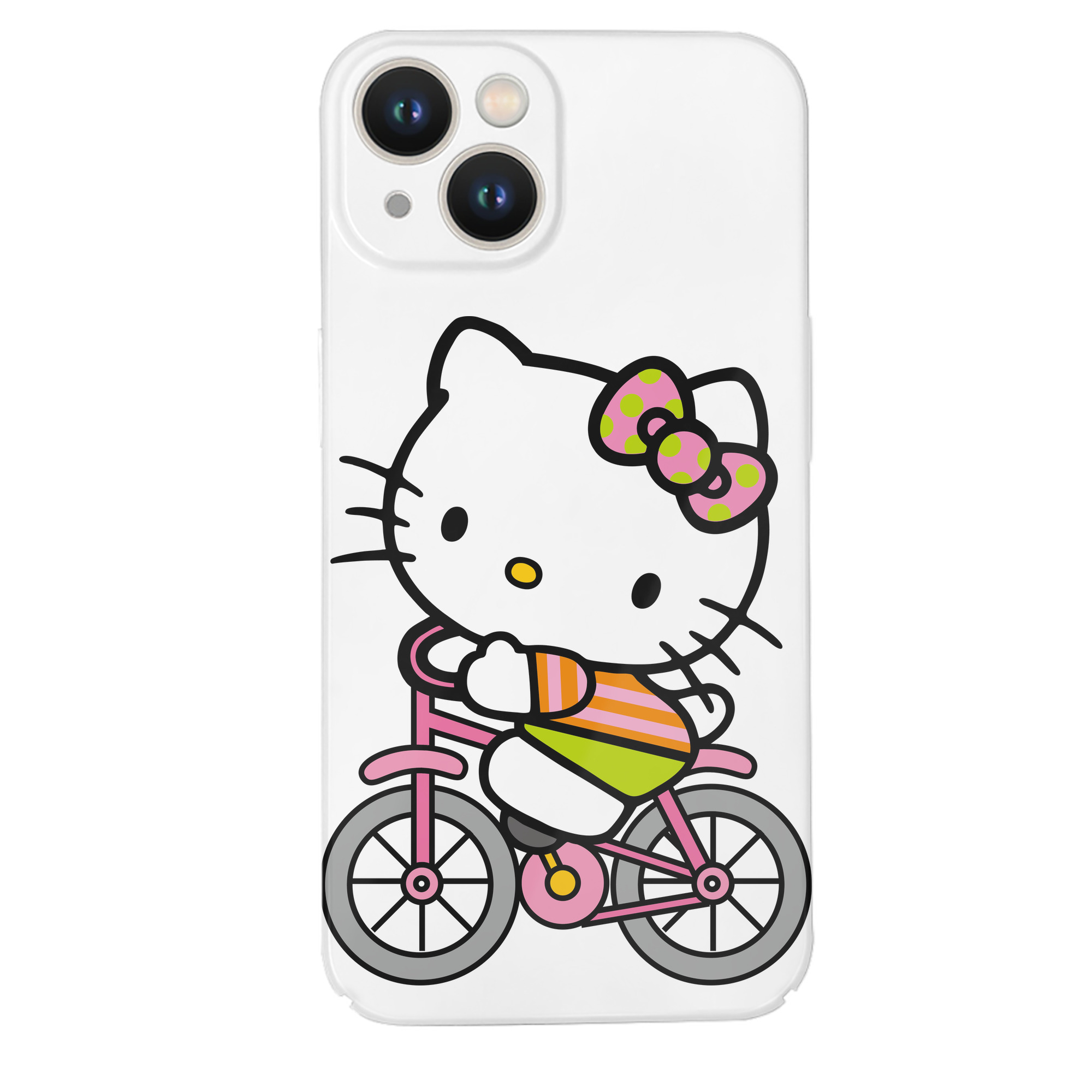 （画像用） Hello Kitty ハローキティ 【iPhone 14シリーズ対応】ハードケース