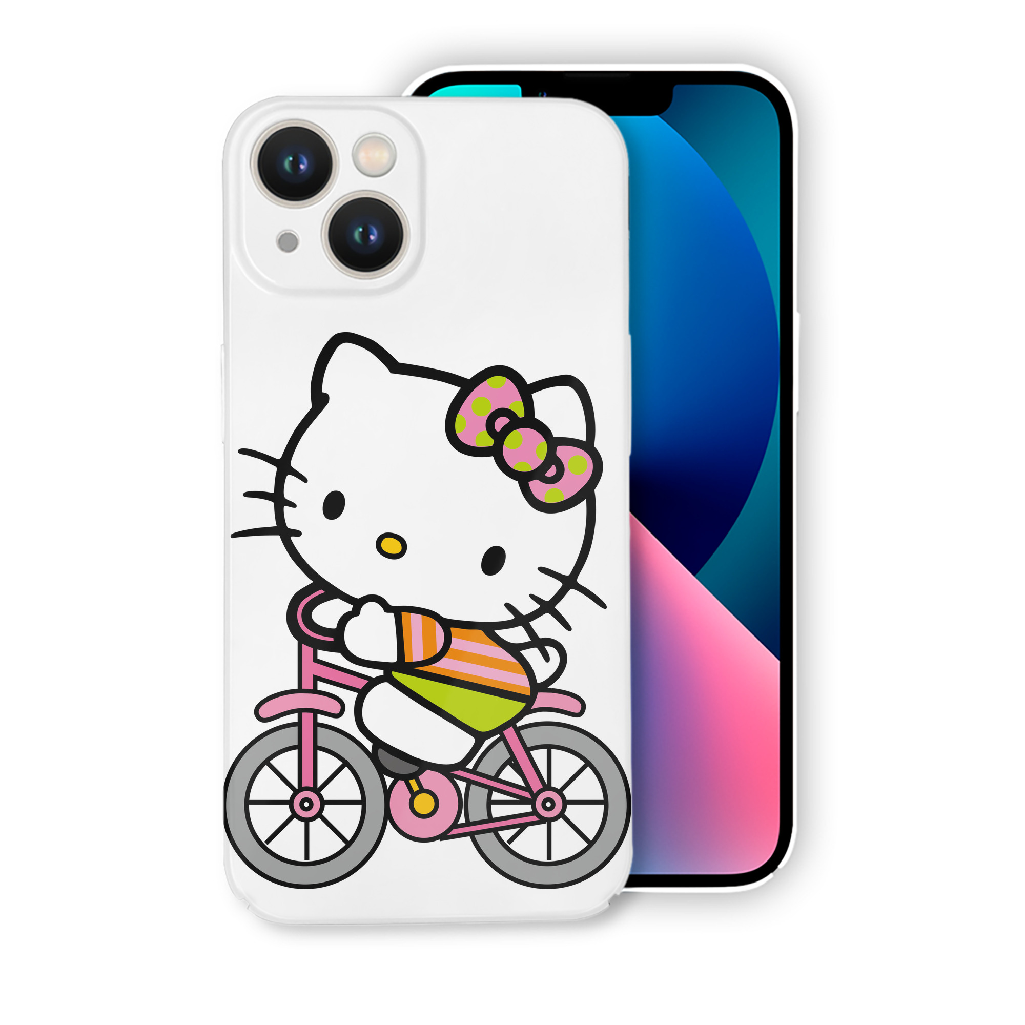 （画像用） Hello Kitty ハローキティ 【iPhone 14シリーズ対応】ハードケース