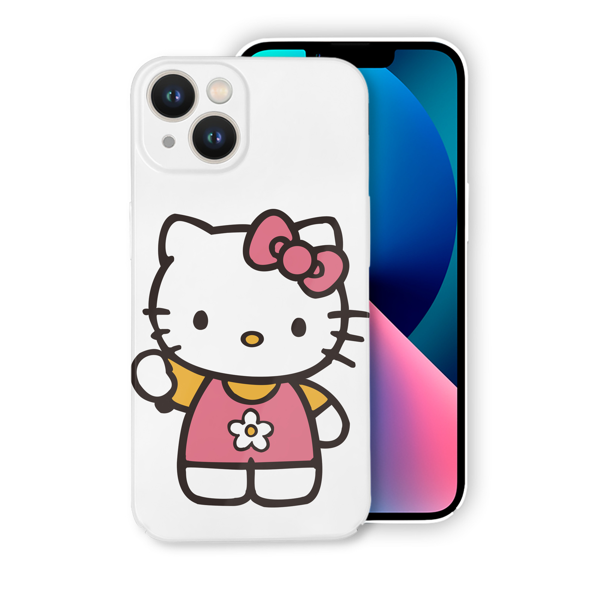 （画像用） Hello Kitty ハローキティ 【iPhone 14シリーズ対応】ハードケース