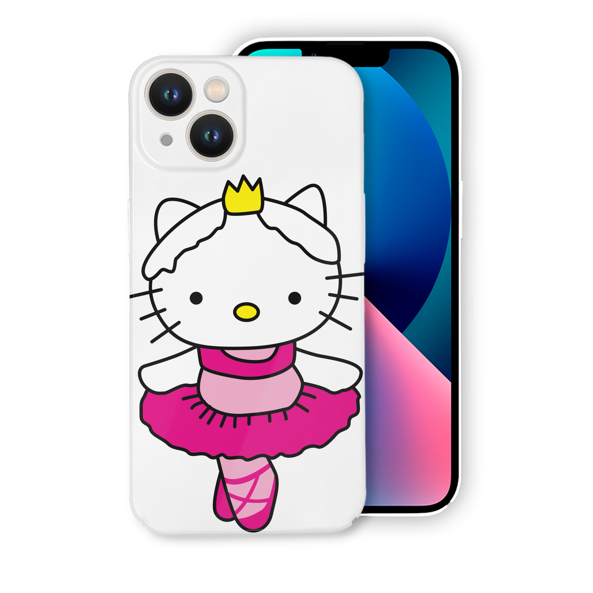 （画像用） Hello Kitty ハローキティ 【iPhone 14シリーズ対応】ハードケース