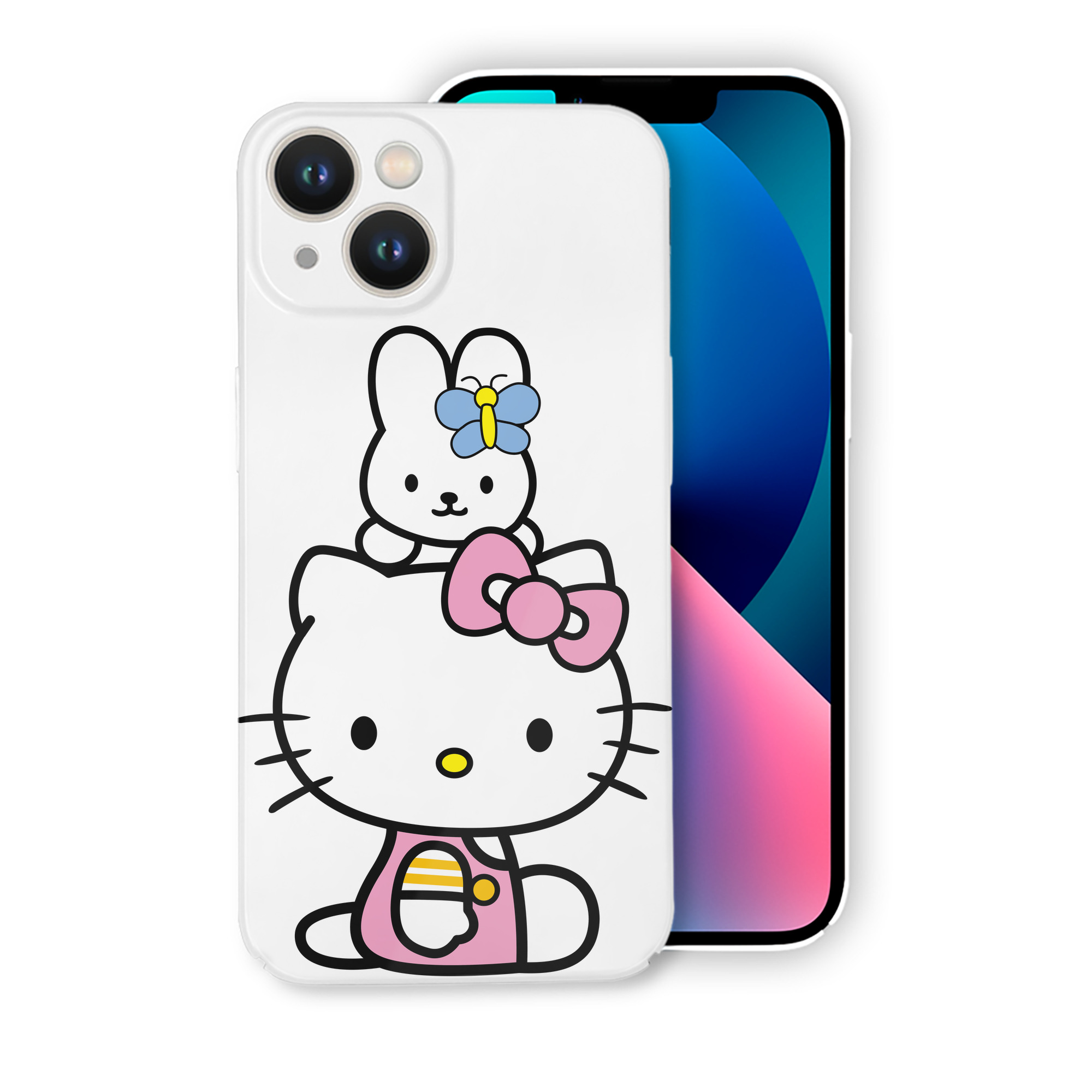 （画像用） Hello Kitty ハローキティ 【iPhone 14シリーズ対応】ハードケース
