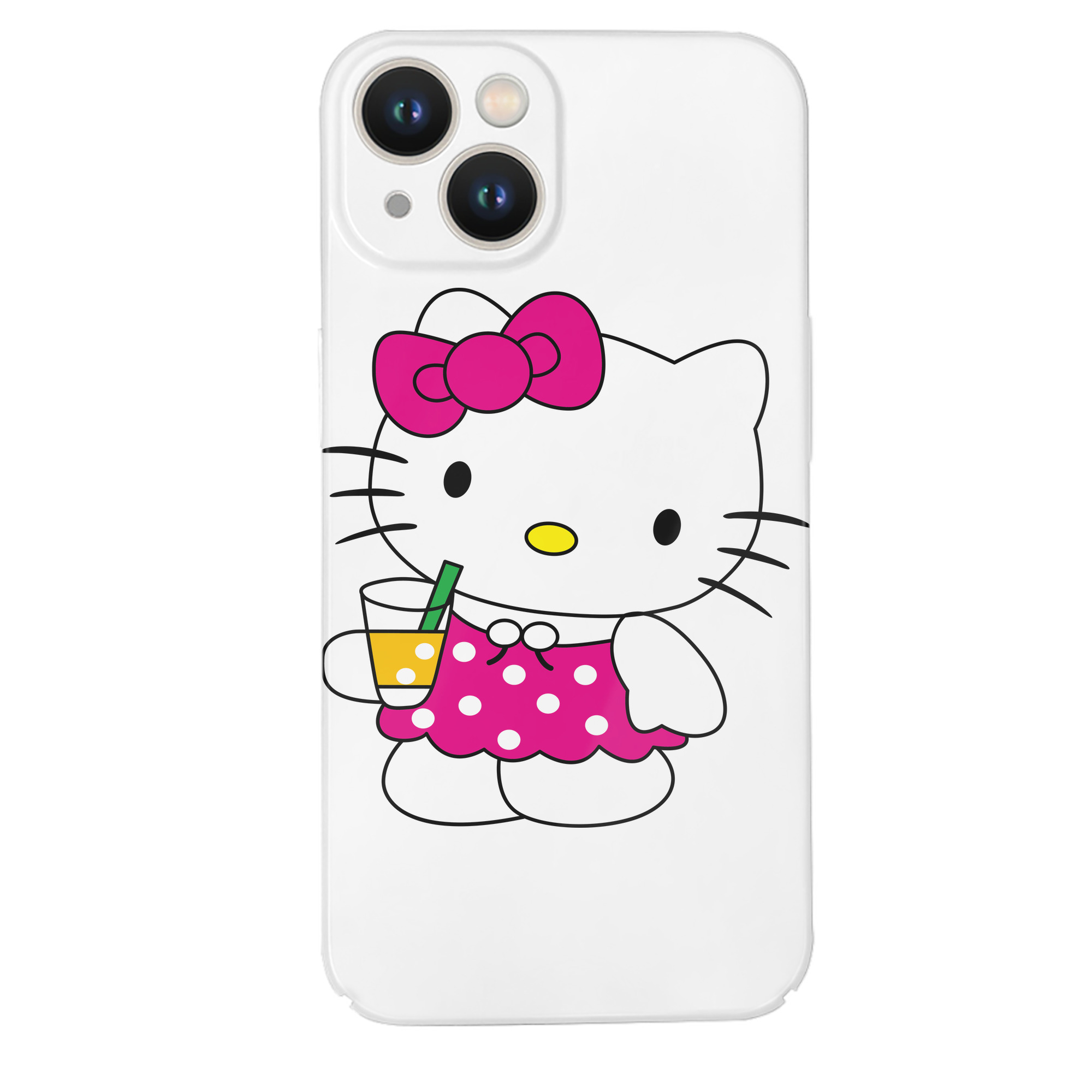 （画像用） Hello Kitty ハローキティ 【iPhone 14シリーズ対応】ハードケース