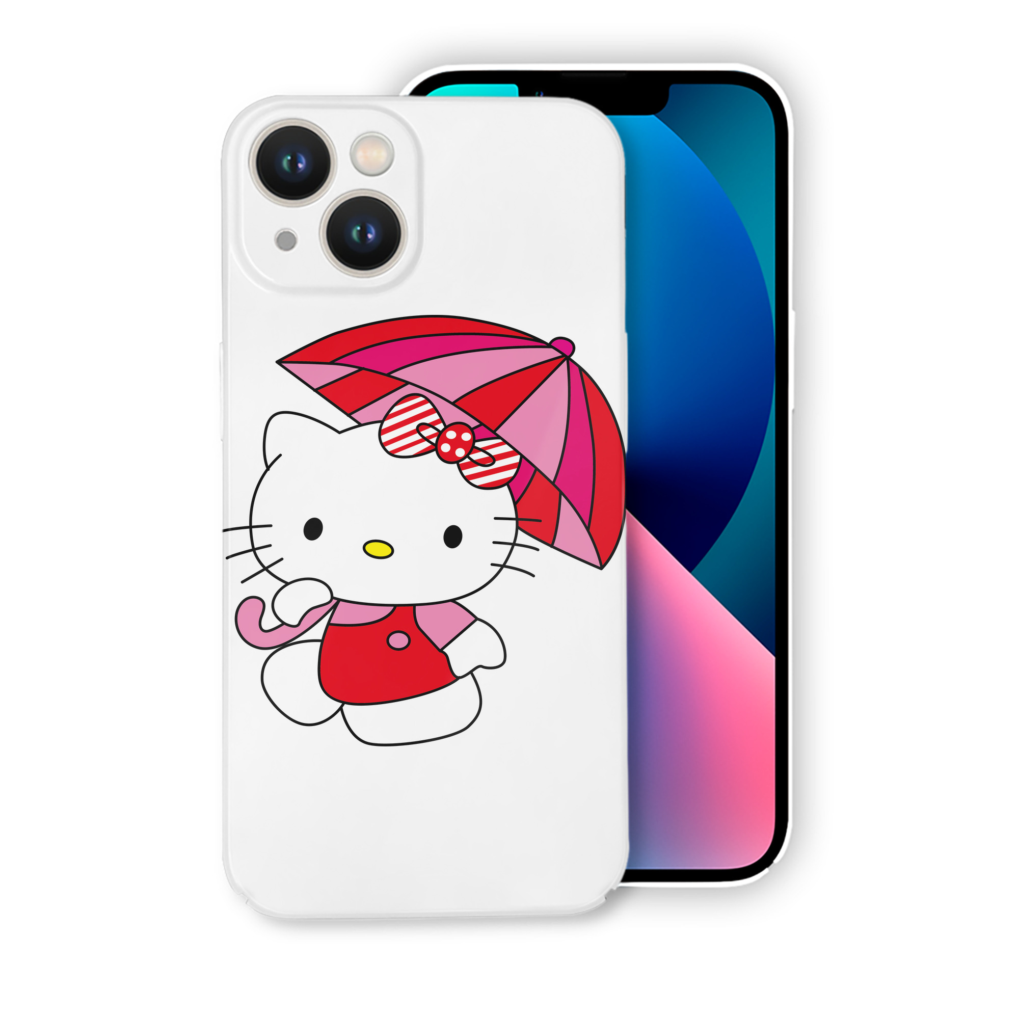 （画像用） Hello Kitty ハローキティ 【iPhone 14シリーズ対応】ハードケース