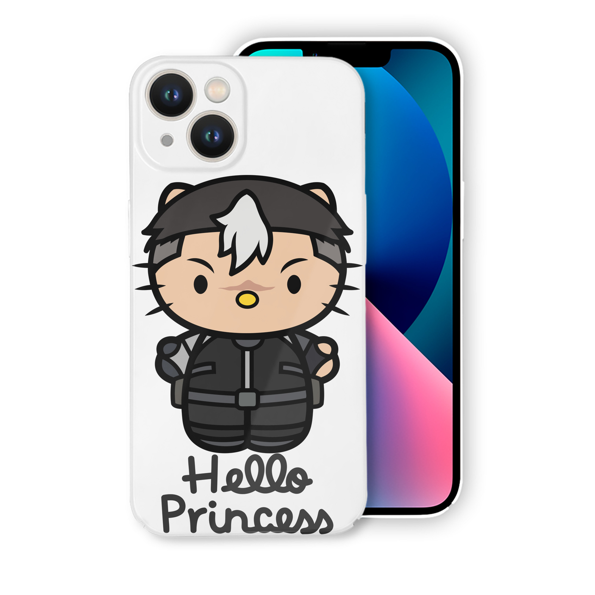 （画像用） Hello Kitty ハローキティ 【iPhone 14シリーズ対応】ハードケース