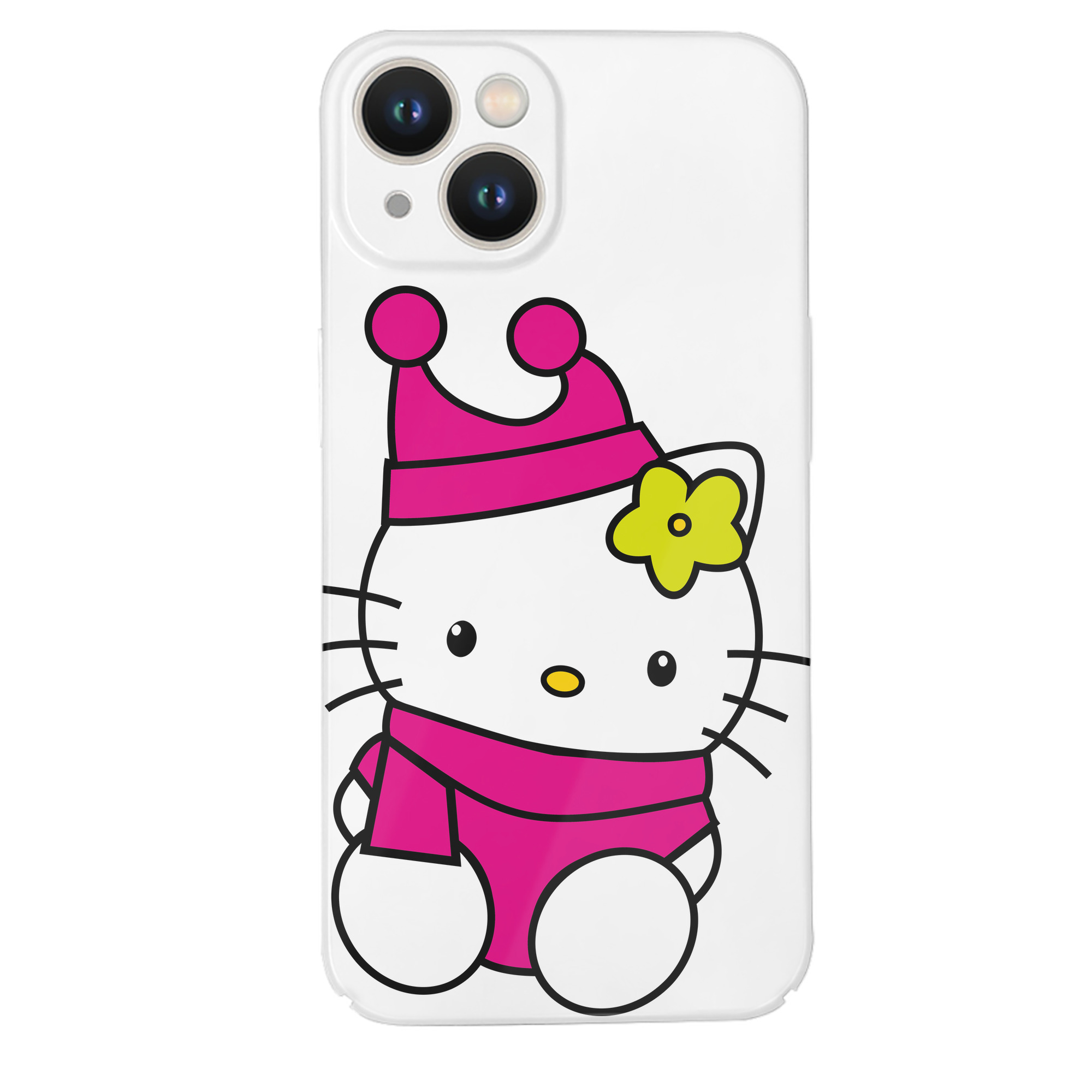 （画像用） Hello Kitty ハローキティ 【iPhone 14シリーズ対応】ハードケース