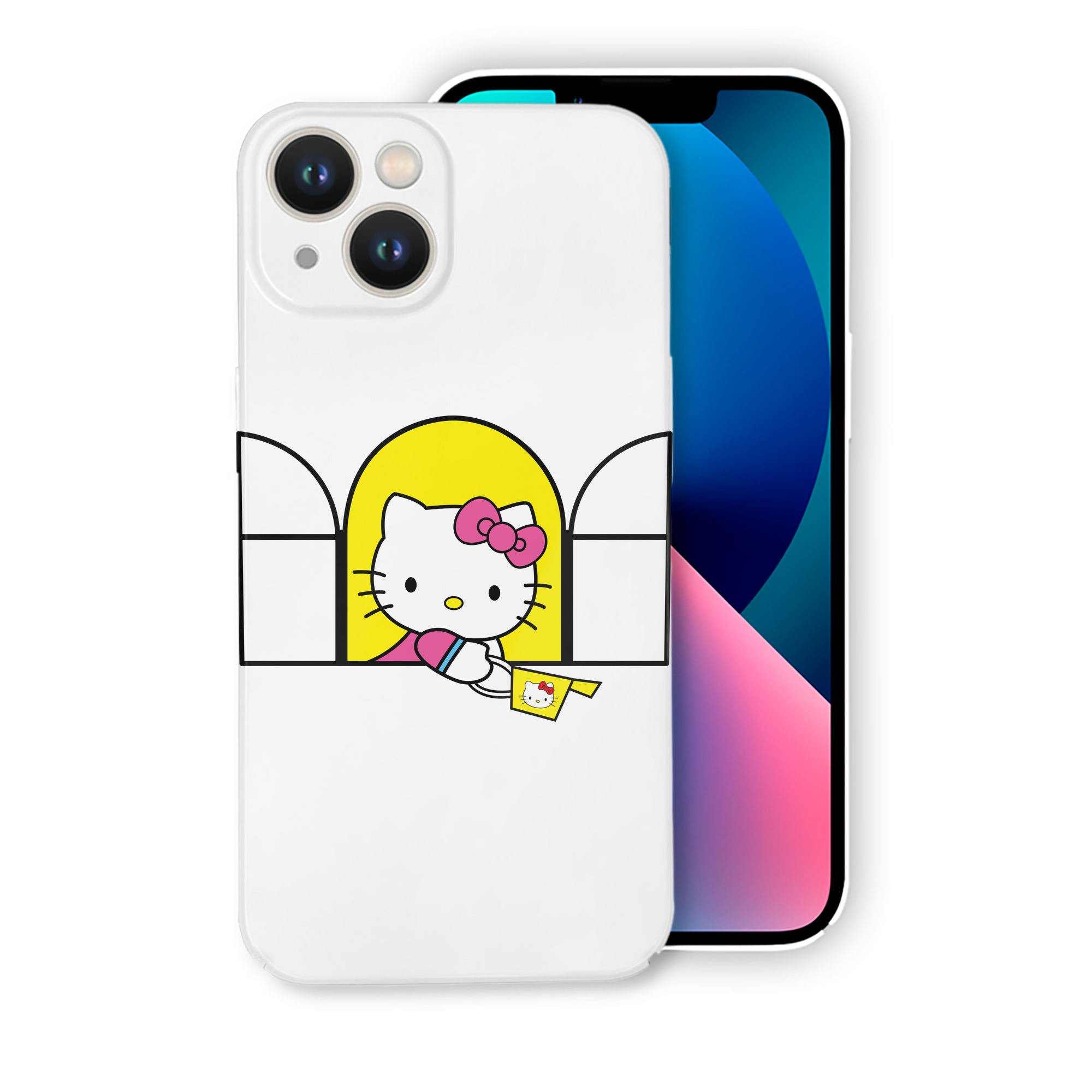 （画像用） Hello Kitty ハローキティ 【iPhone 14シリーズ対応】ハードケース