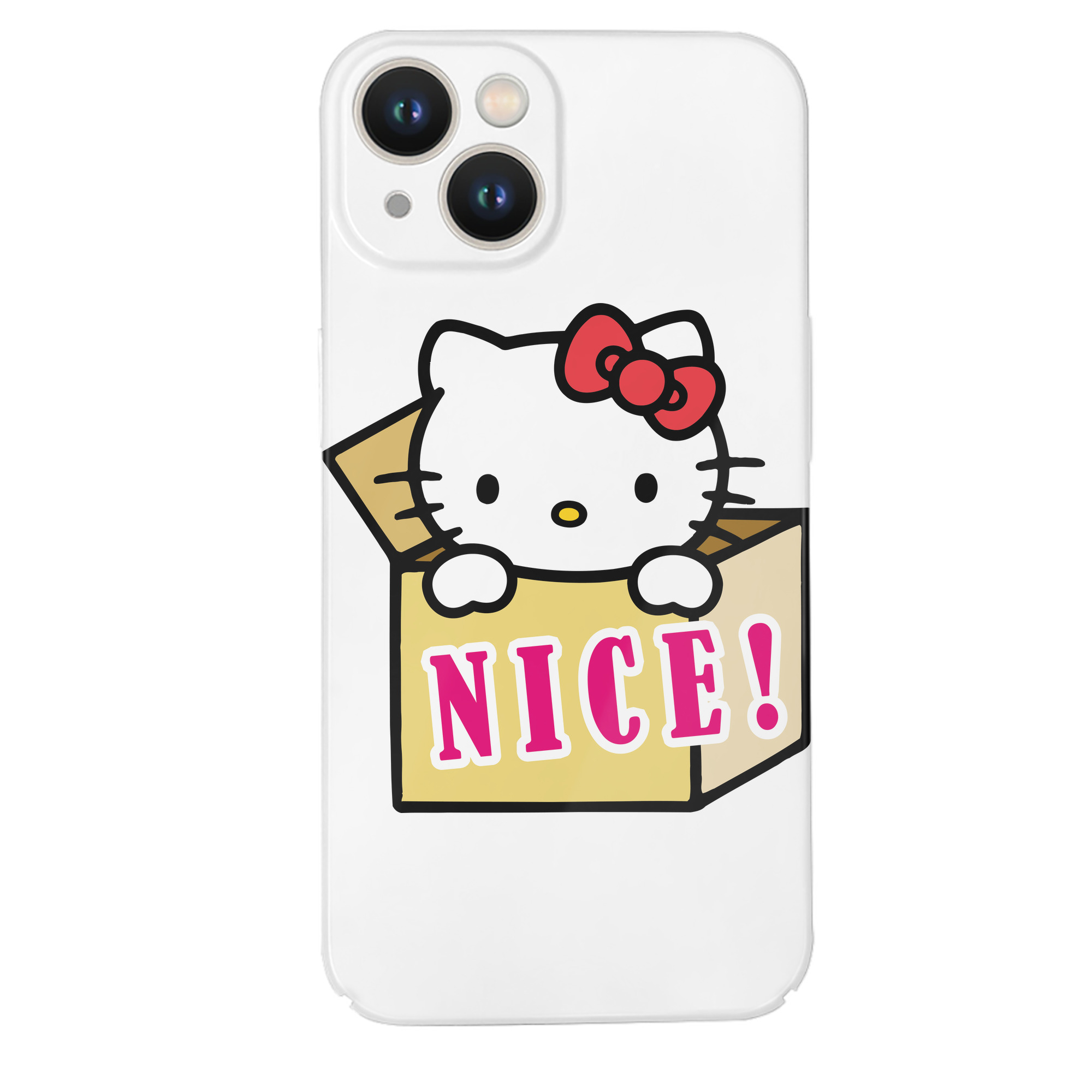（画像用） Hello Kitty ハローキティ 【iPhone 14シリーズ対応】ハードケース