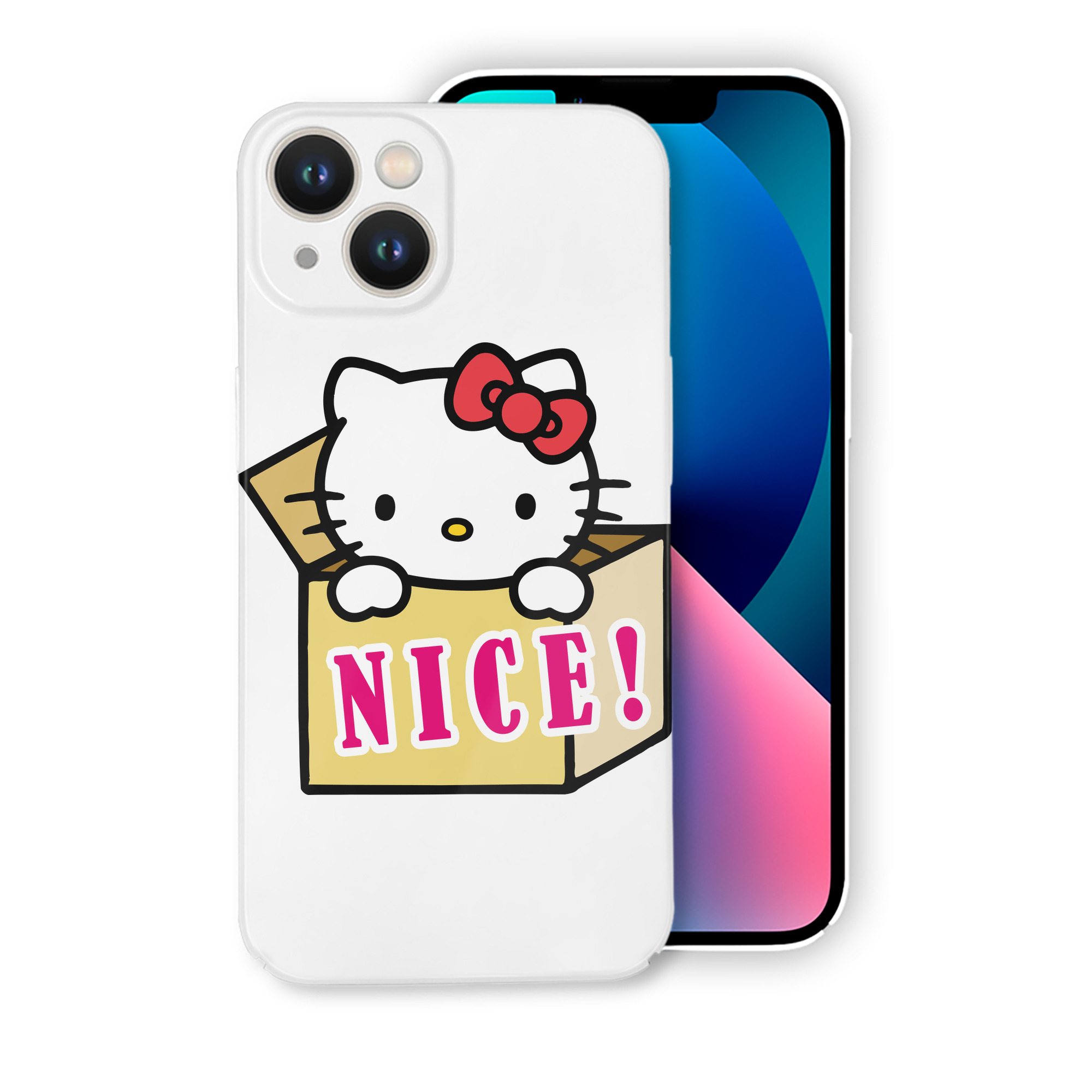 （画像用） Hello Kitty ハローキティ 【iPhone 14シリーズ対応】ハードケース