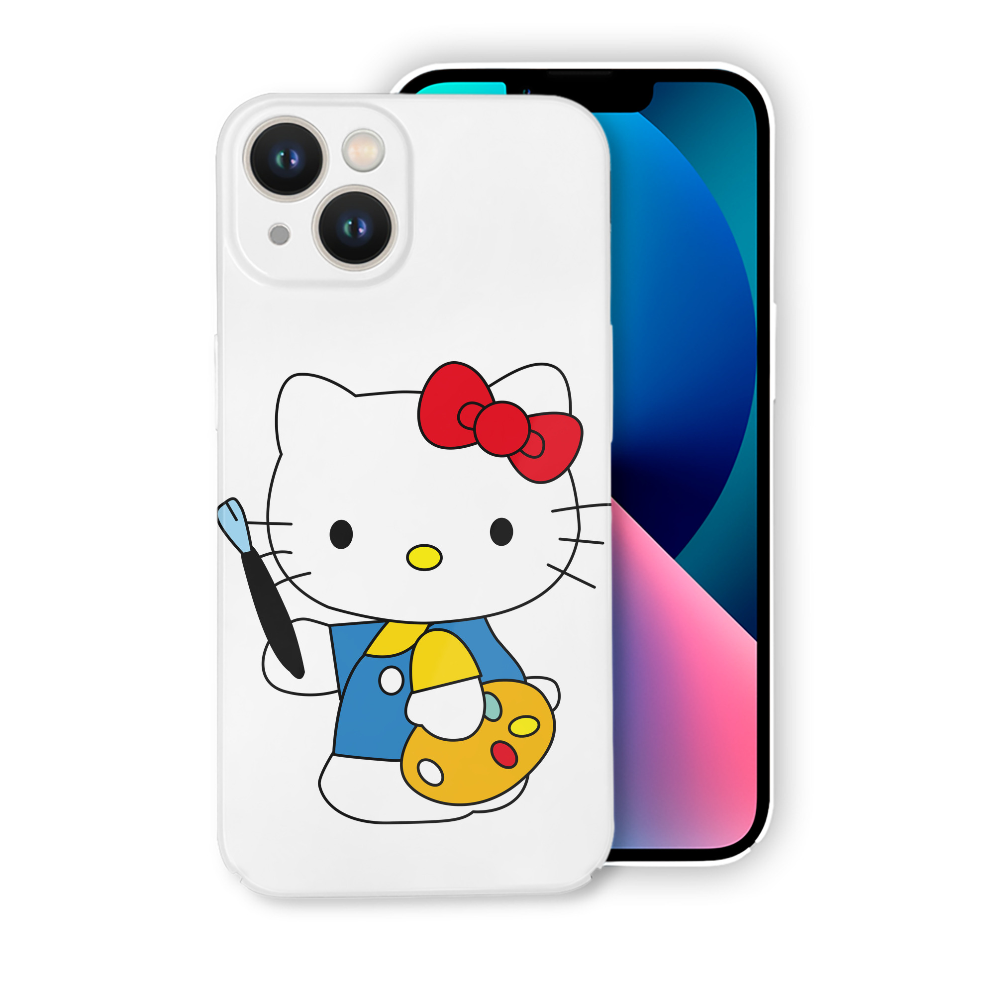 （画像用） Hello Kitty ハローキティ 【iPhone 14シリーズ対応】ハードケース
