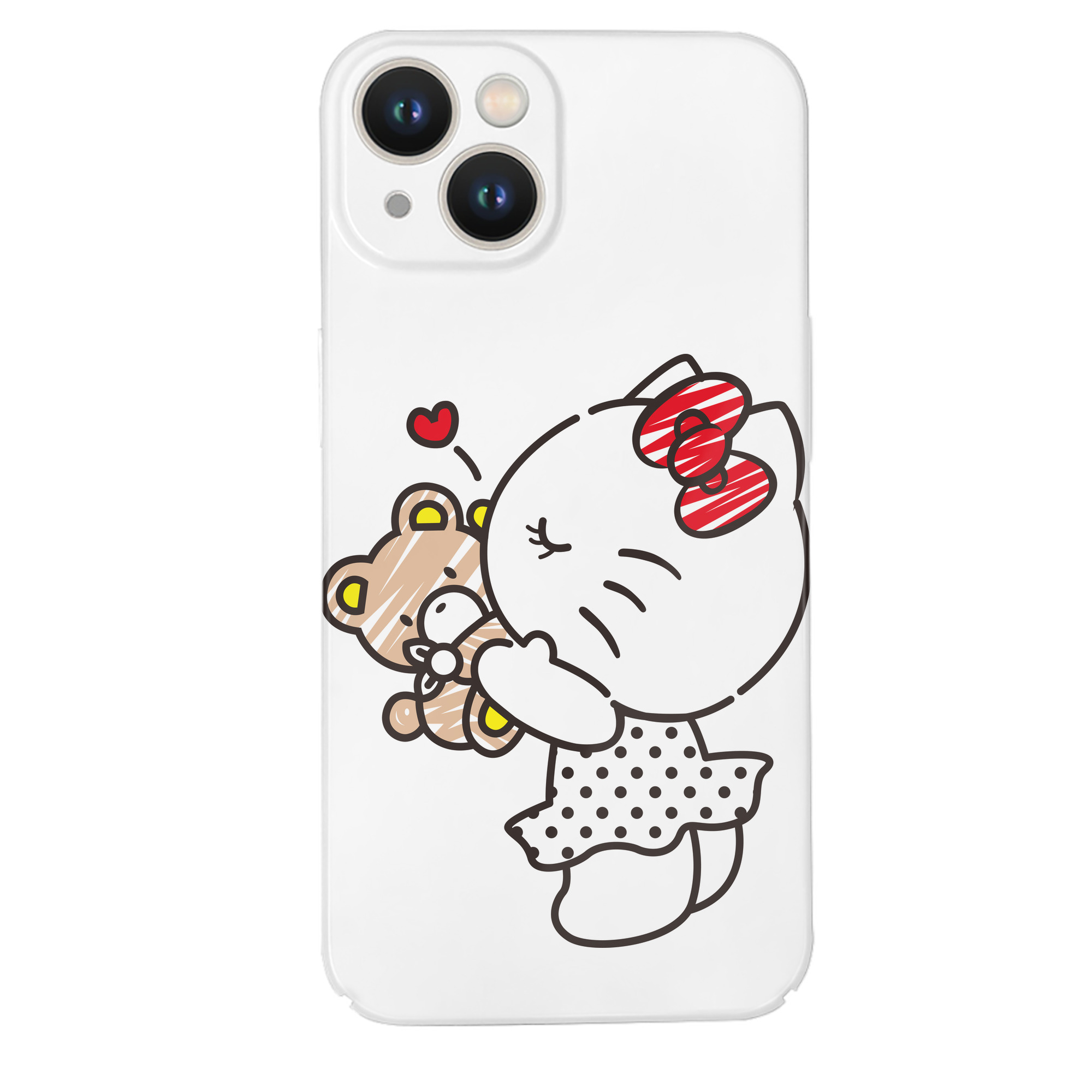 （画像用） Hello Kitty ハローキティ 【iPhone 14シリーズ対応】ハードケース