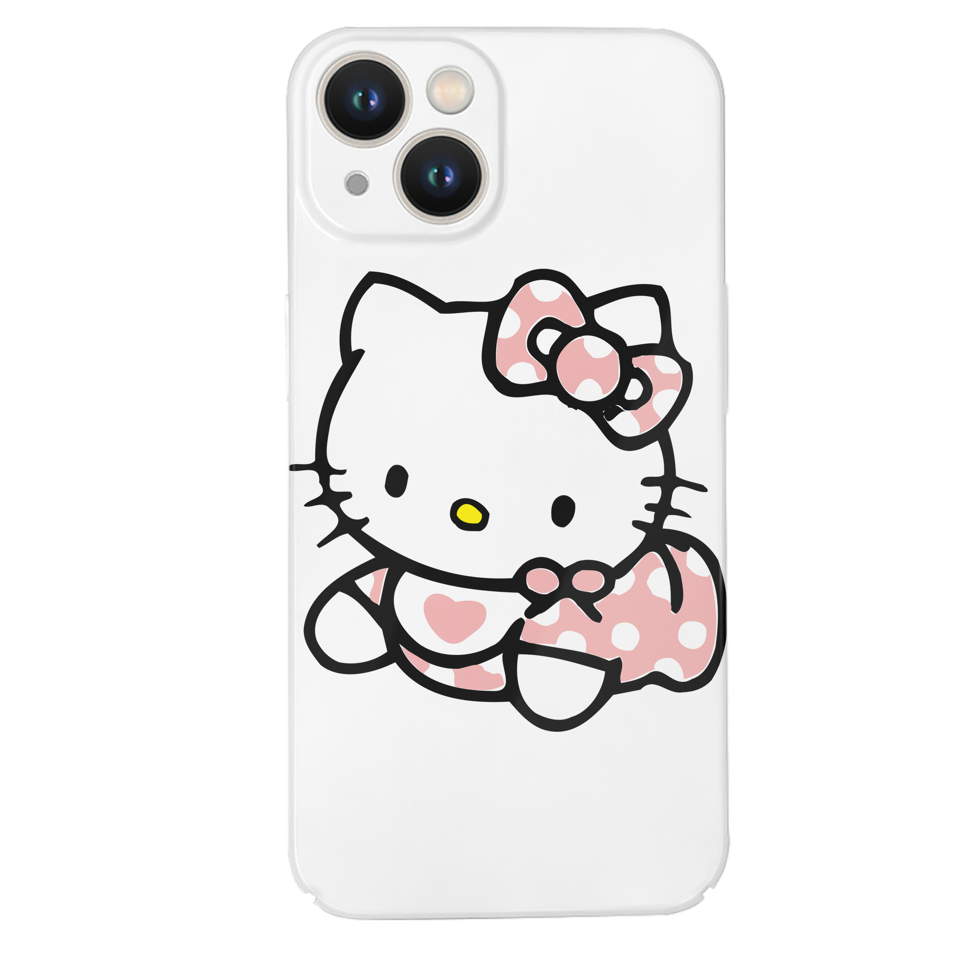 （画像用） Hello Kitty ハローキティ 【iPhone 14シリーズ対応】ハードケース