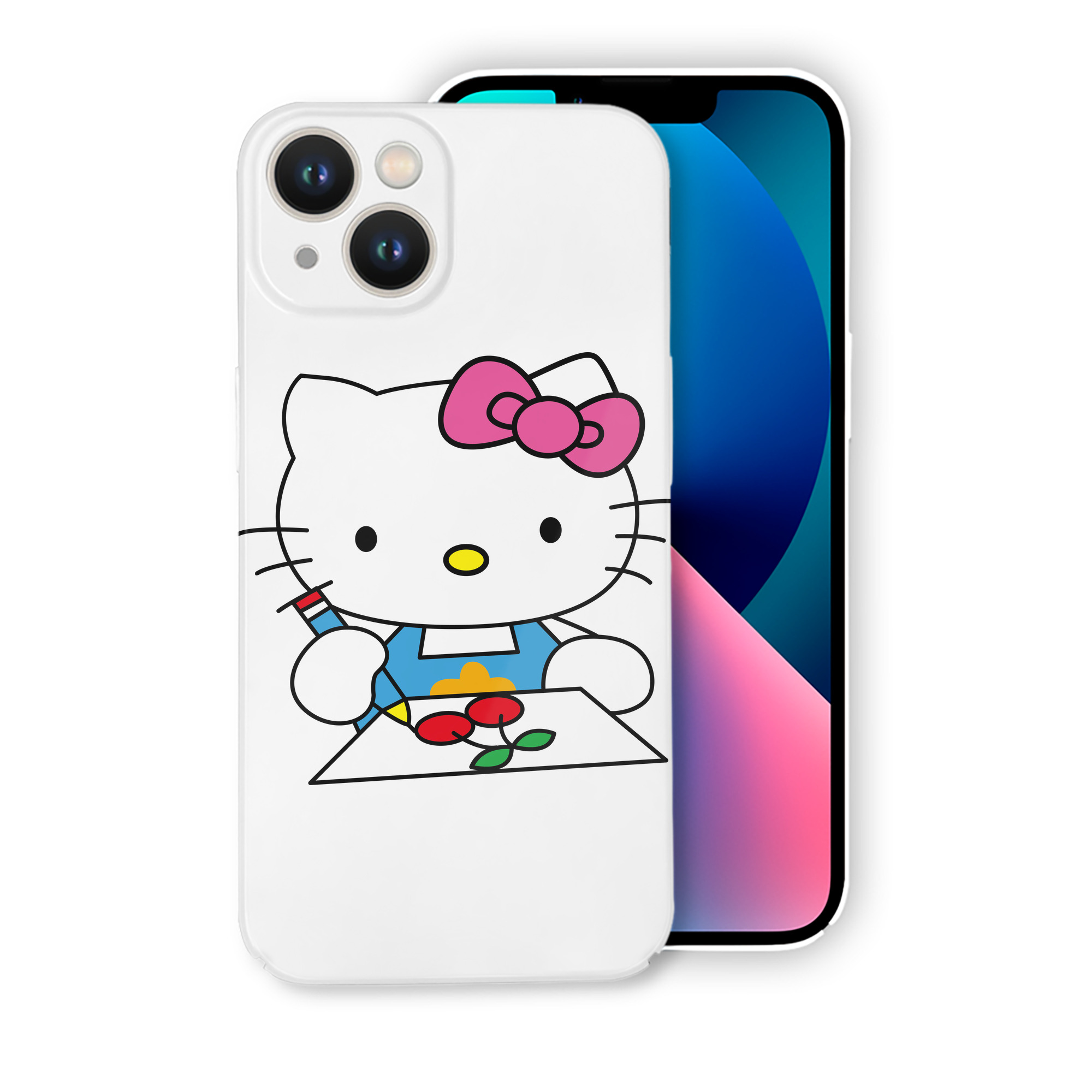 （画像用） Hello Kitty ハローキティ 【iPhone 14シリーズ対応】ハードケース