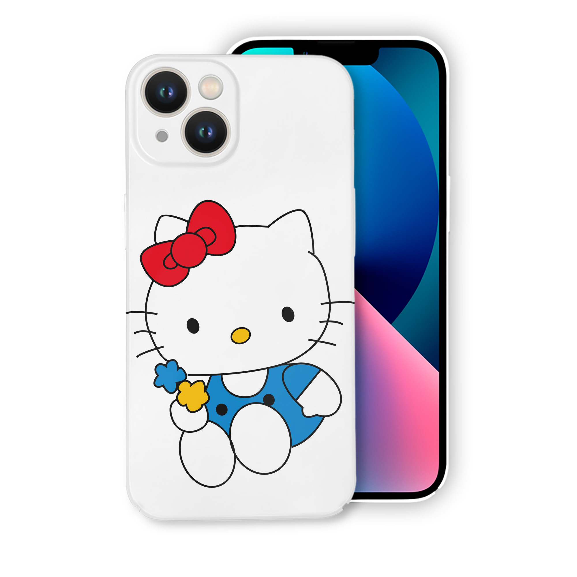 （画像用） Hello Kitty ハローキティ 【iPhone 14シリーズ対応】ハードケース