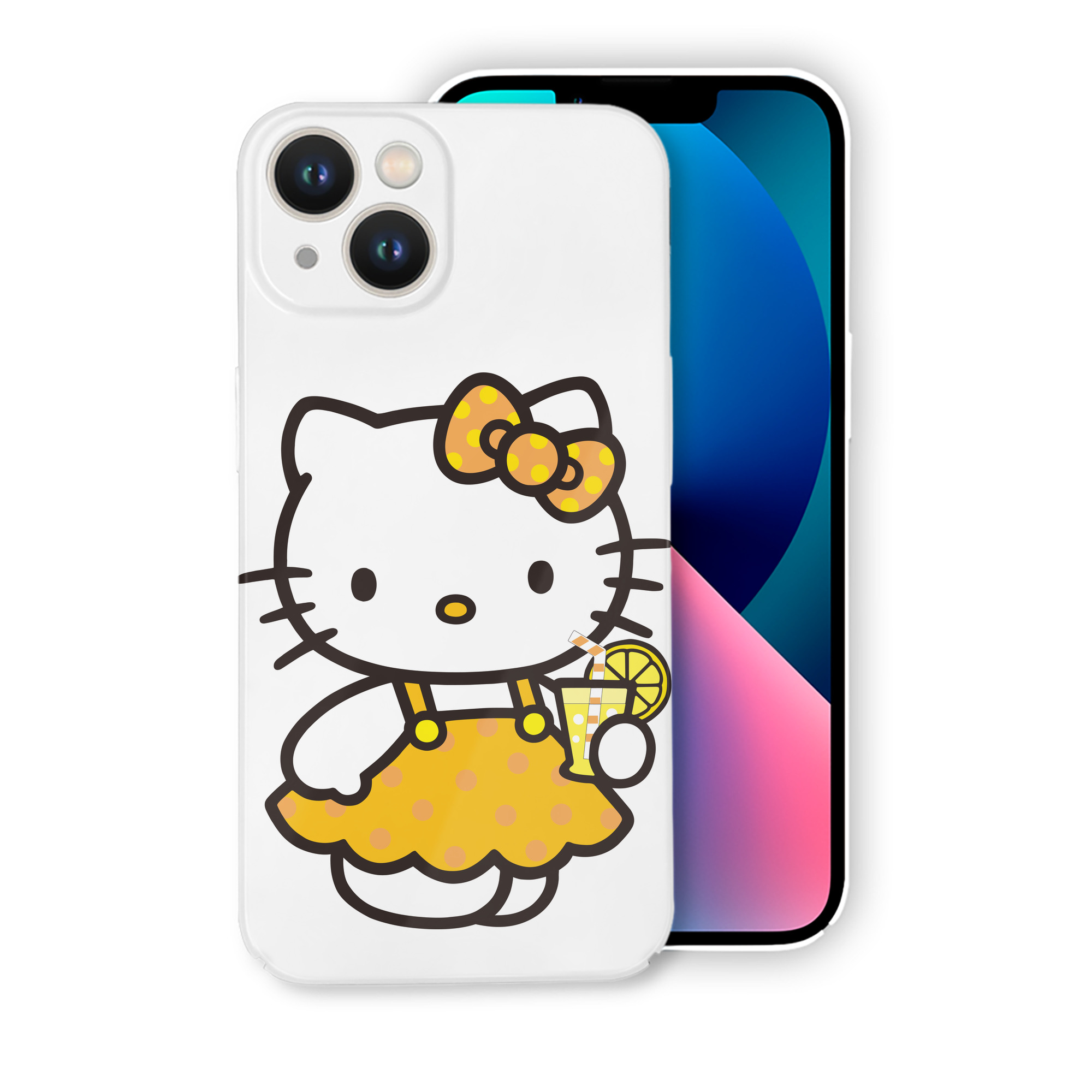 （画像用） Hello Kitty ハローキティ 【iPhone 14シリーズ対応】ハードケース