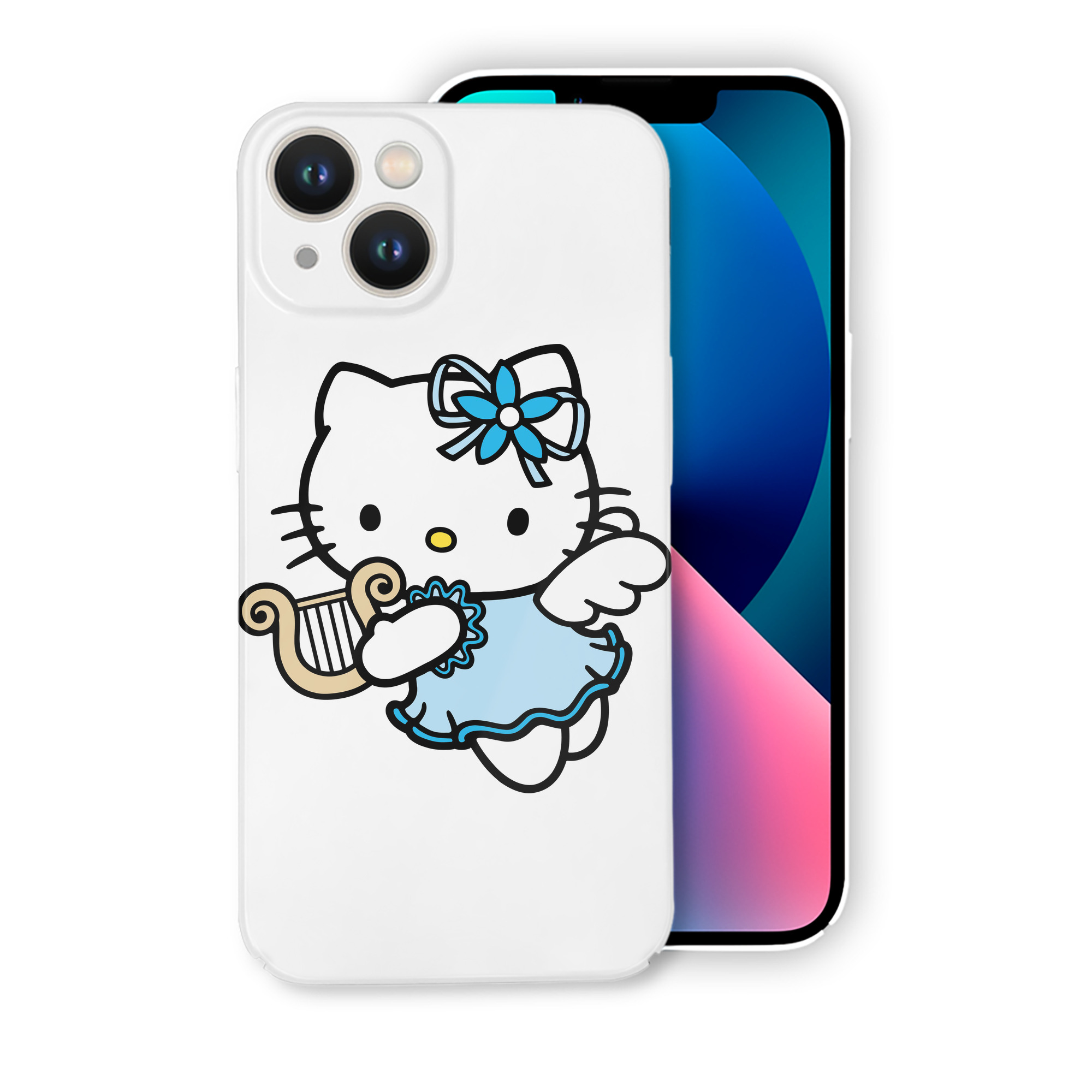 （画像用） Hello Kitty ハローキティ 【iPhone 14シリーズ対応】ハードケース