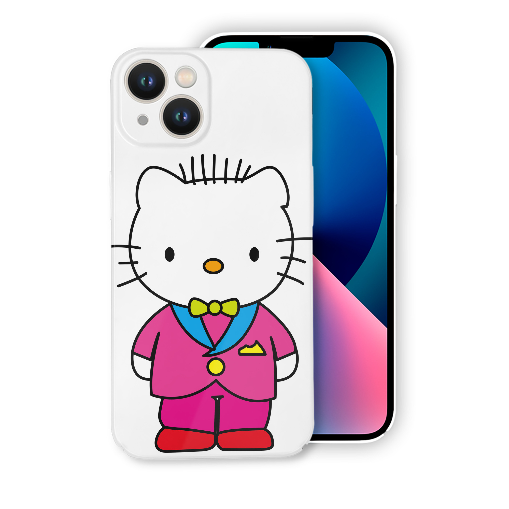 （画像用） Hello Kitty ハローキティ 【iPhone 14シリーズ対応】ハードケース