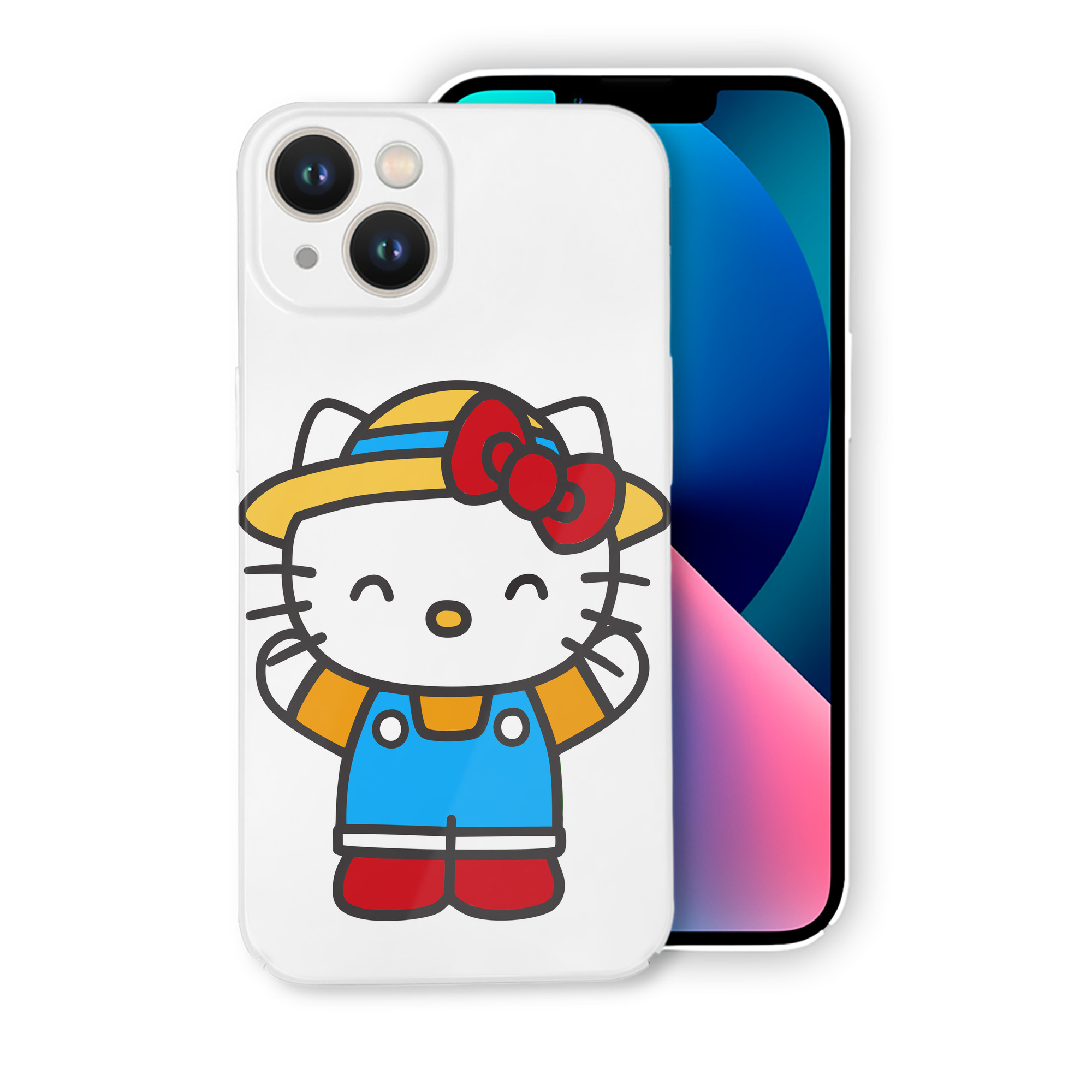 （画像用） Hello Kitty ハローキティ 【iPhone 14シリーズ対応】ハードケース