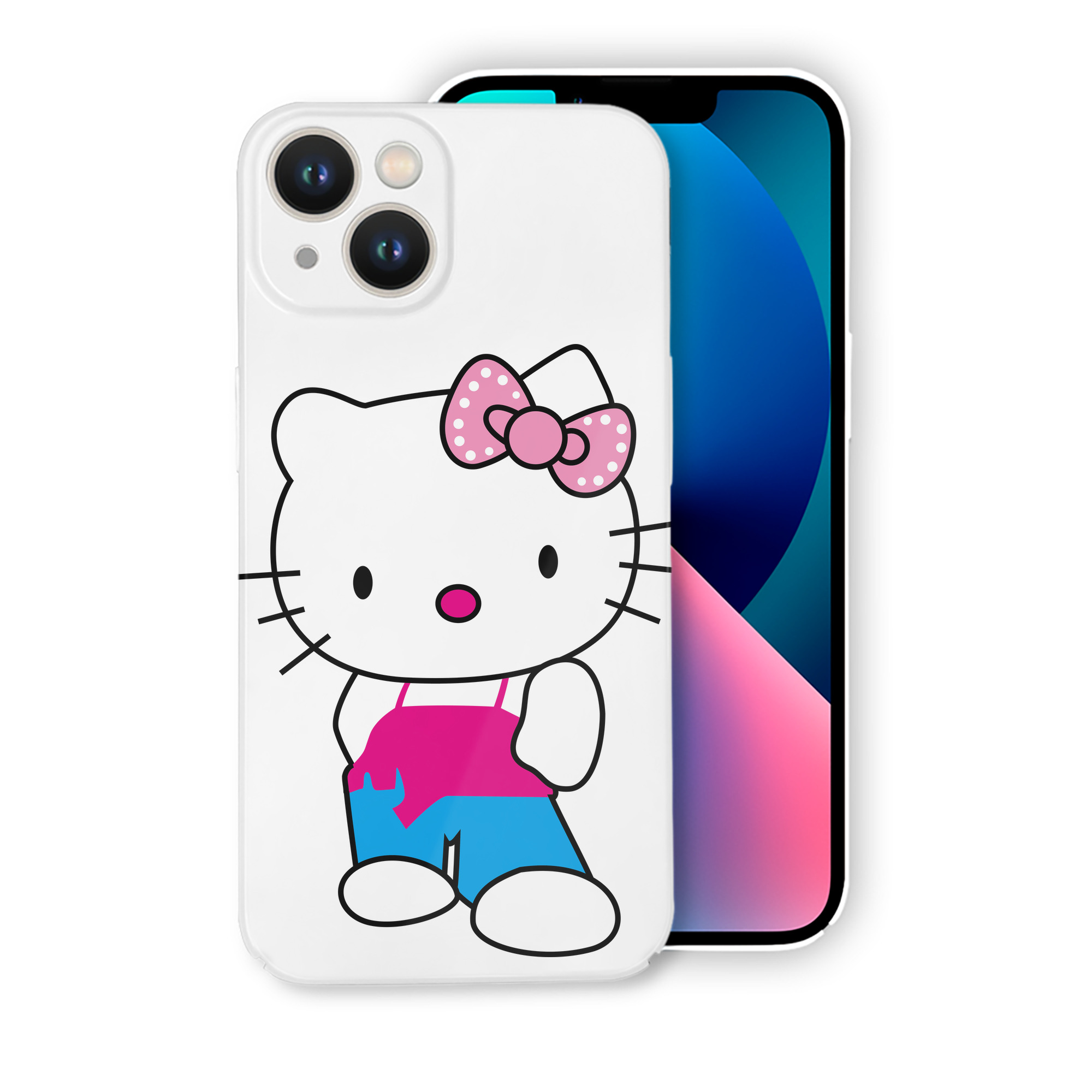 （画像用） Hello Kitty ハローキティ 【iPhone 14シリーズ対応】ハードケース