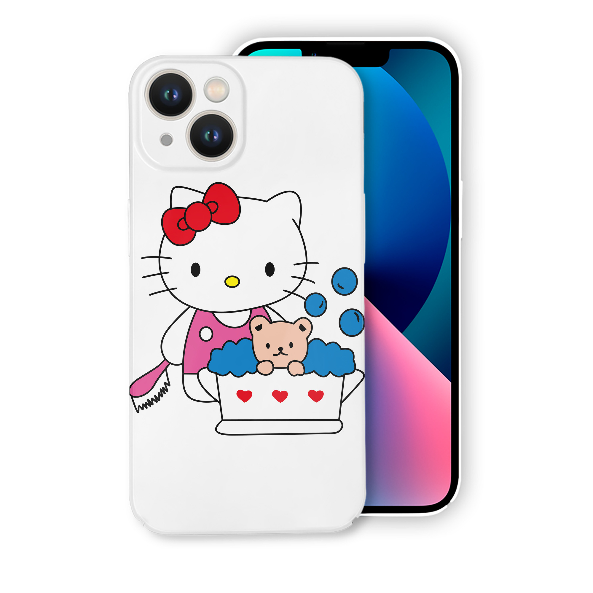 （画像用） Hello Kitty ハローキティ 【iPhone 14シリーズ対応】ハードケース