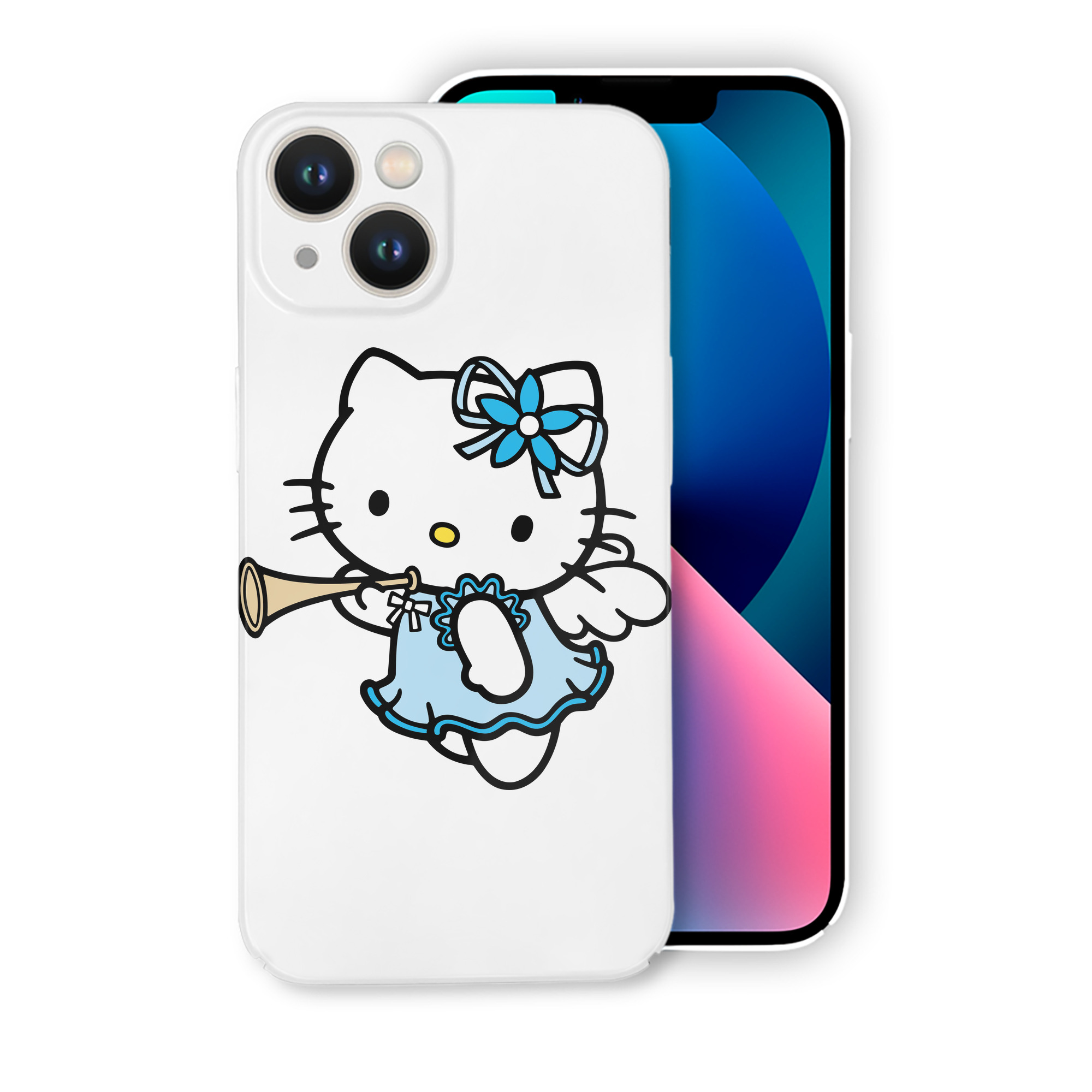 （画像用） Hello Kitty ハローキティ 【iPhone 14シリーズ対応】ハードケース
