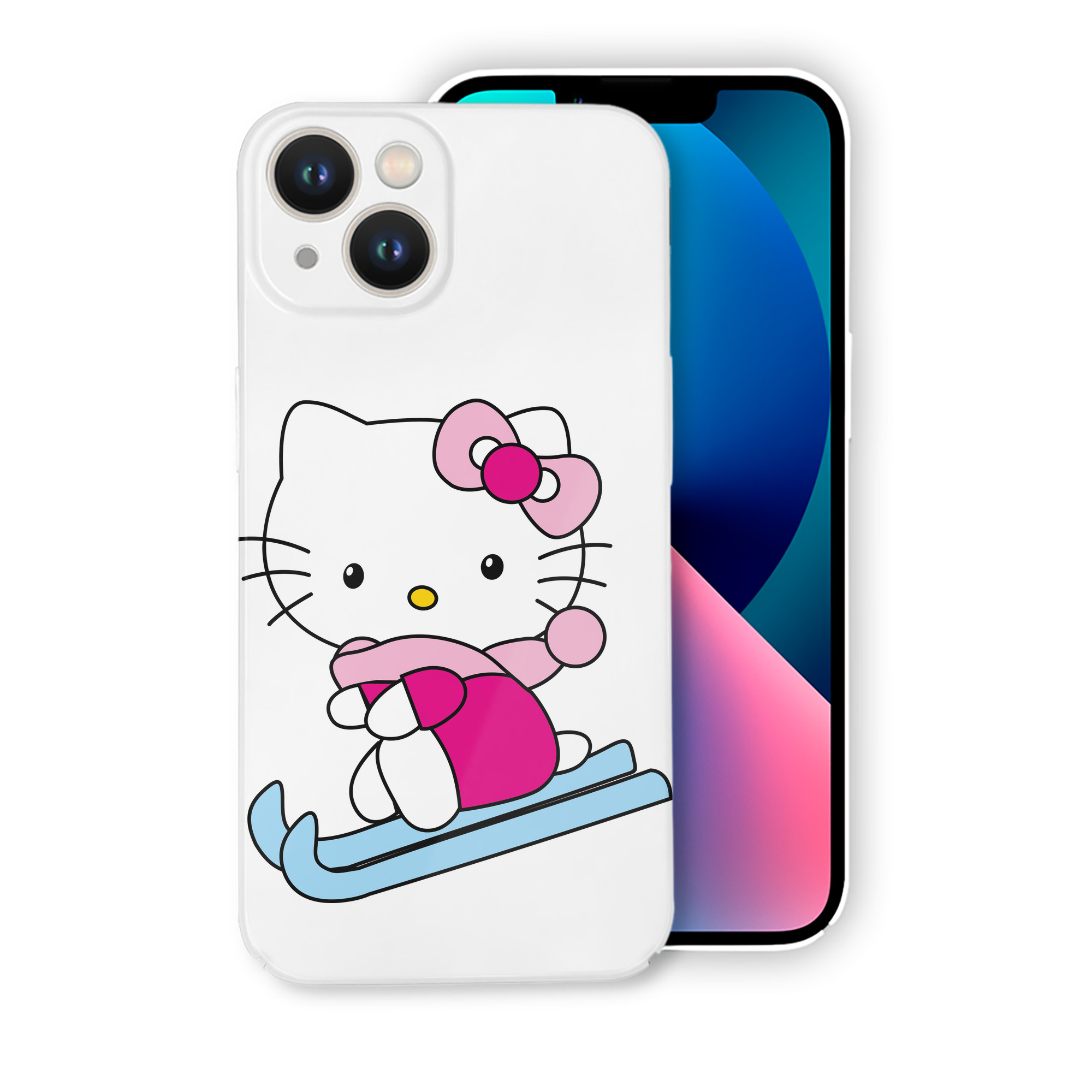 （画像用） Hello Kitty ハローキティ 【iPhone 14シリーズ対応】ハードケース