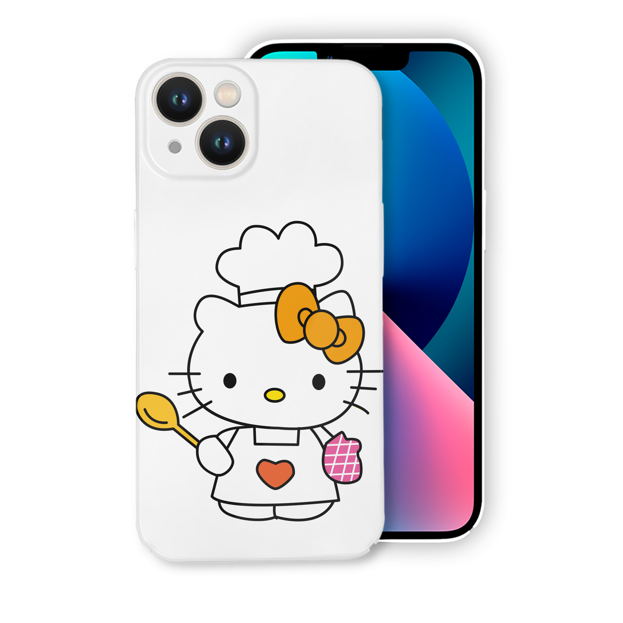（画像用） Hello Kitty ハローキティ 【iPhone 14シリーズ対応】ハードケース