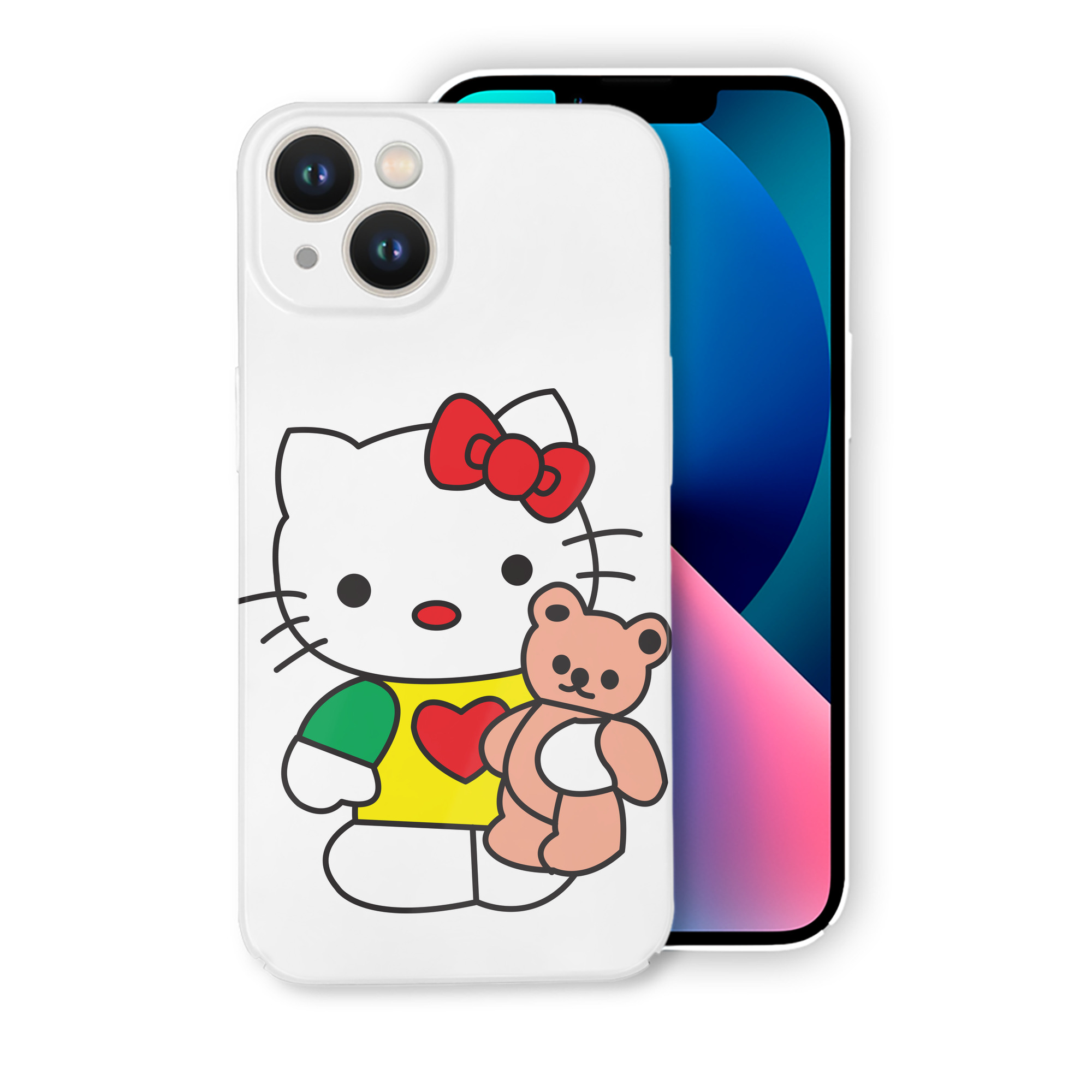 （画像用） Hello Kitty ハローキティ 【iPhone 14シリーズ対応】ハードケース