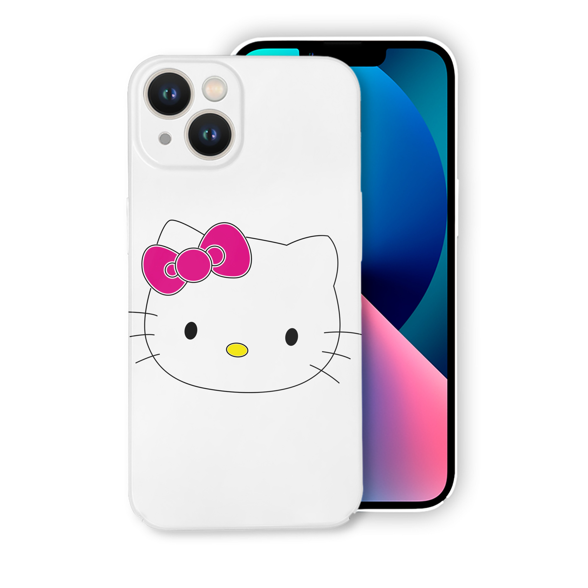 （画像用） Hello Kitty ハローキティ 【iPhone 14シリーズ対応】ハードケース