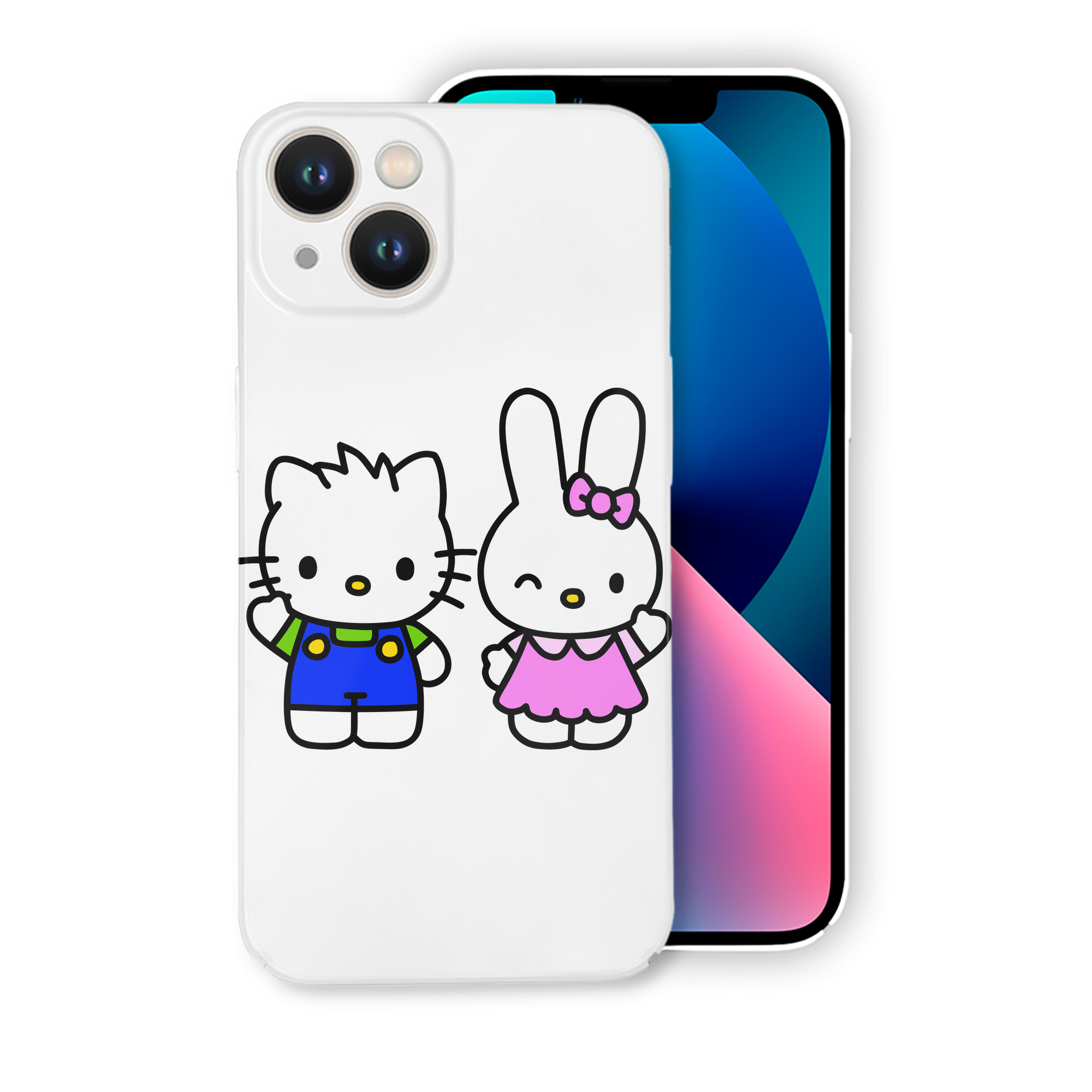 （画像用） Hello Kitty ハローキティ 【iPhone 14シリーズ対応】ハードケース