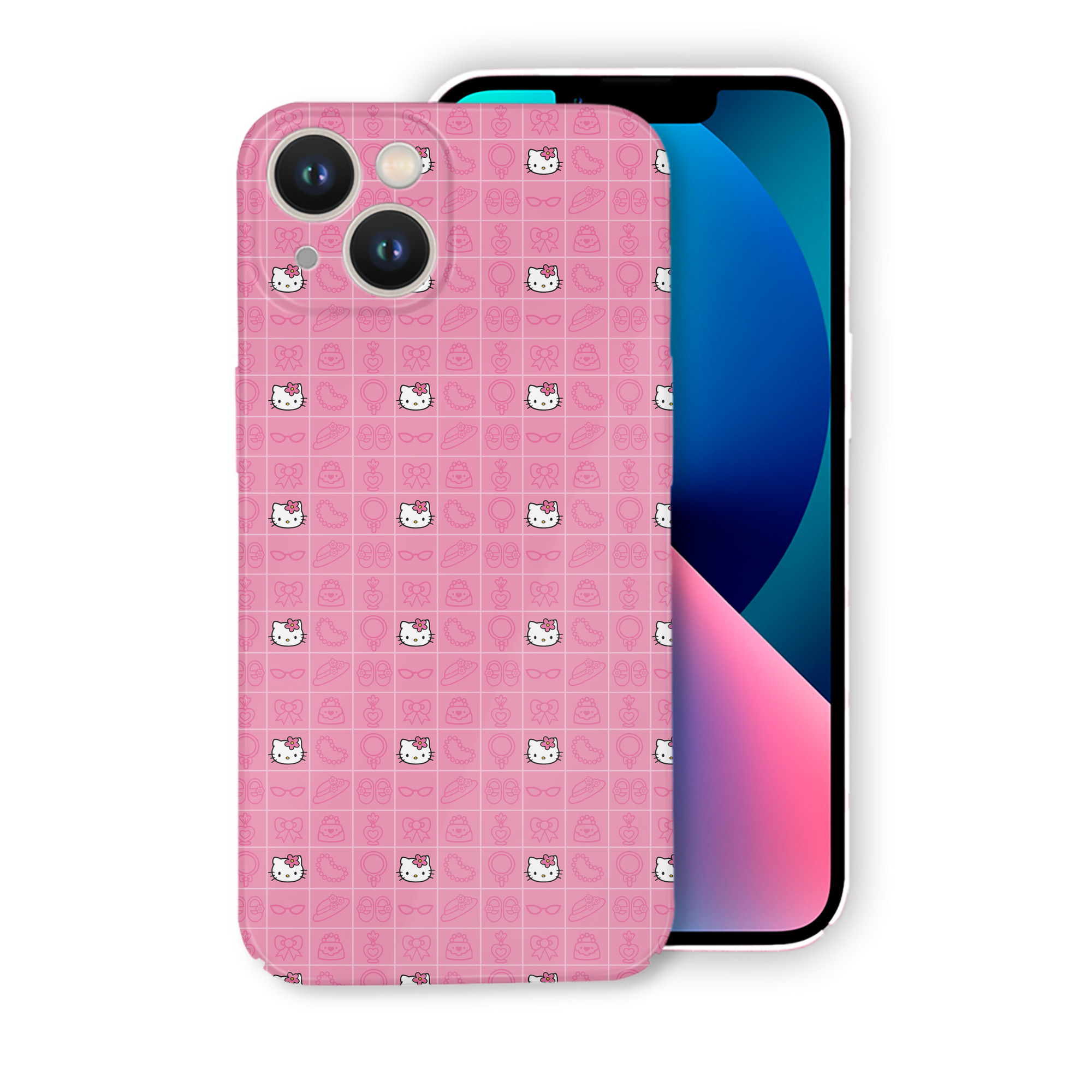 （画像用） Hello Kitty ハローキティ 【iPhone 14シリーズ対応】ハードケース