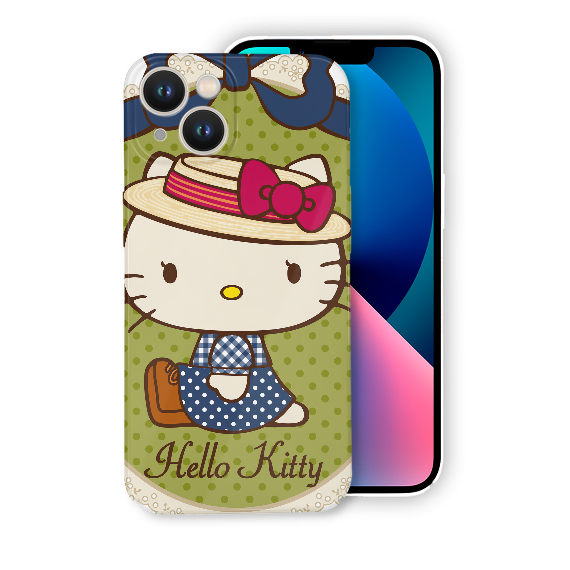 （画像用） Hello Kitty ハローキティ 【iPhone 14シリーズ対応】ハードケース