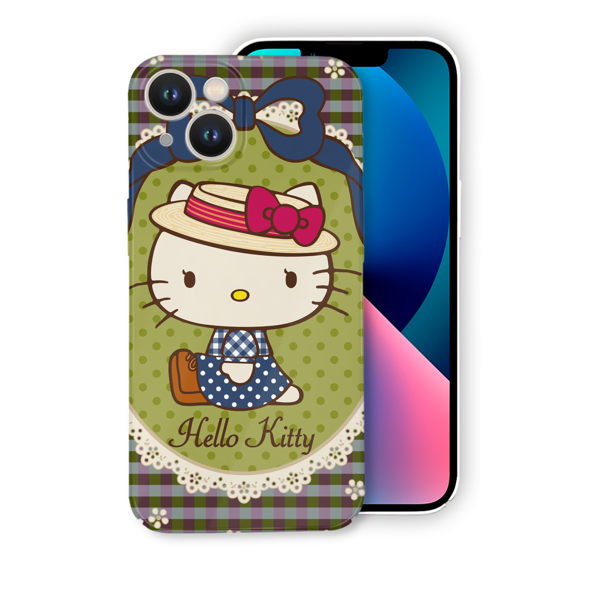 （画像用） Hello Kitty ハローキティ 【iPhone 14シリーズ対応】ハードケース