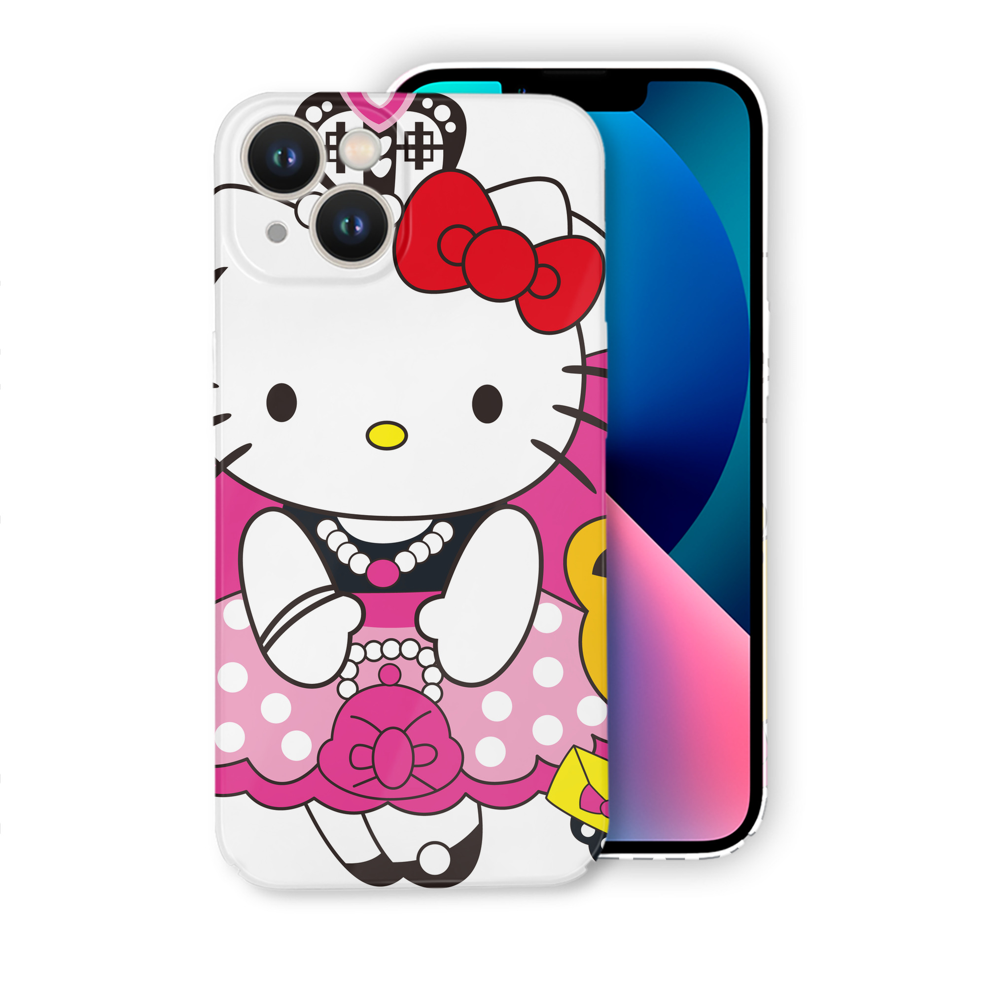 （画像用） Hello Kitty ハローキティ 【iPhone 14シリーズ対応】ハードケース