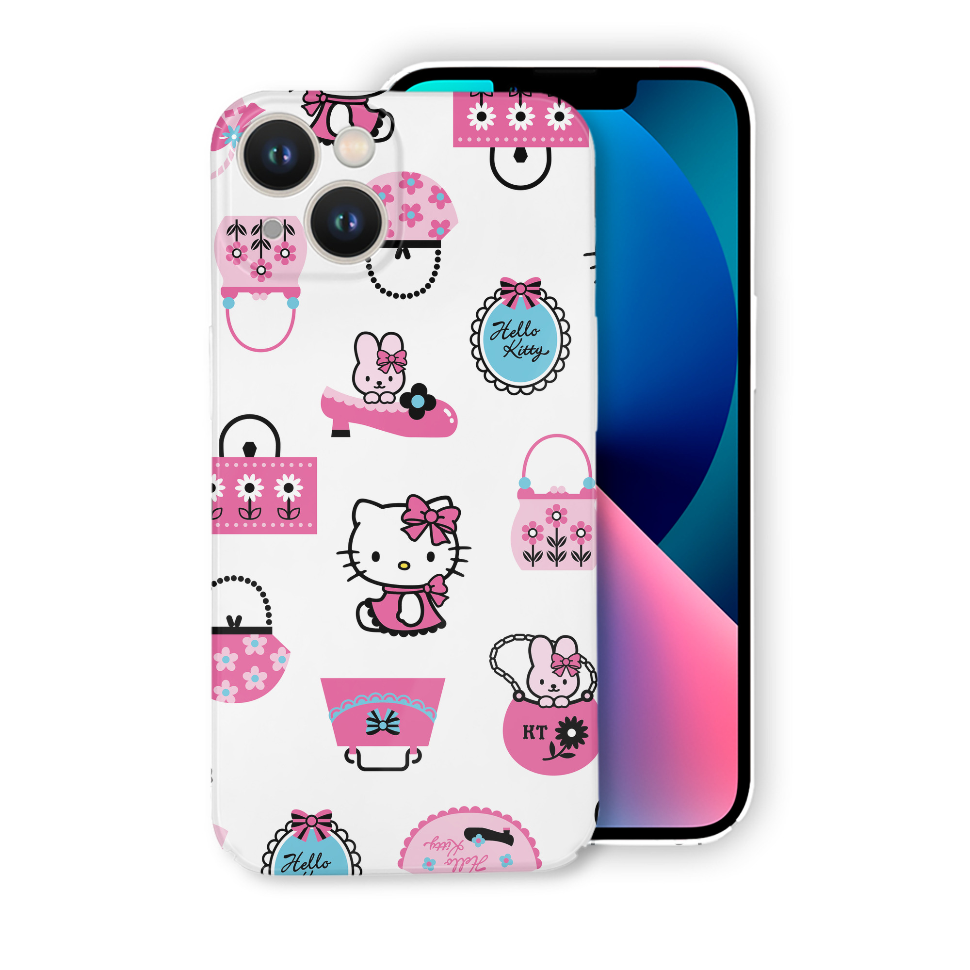 （画像用） Hello Kitty ハローキティ 【iPhone 14シリーズ対応】ハードケース