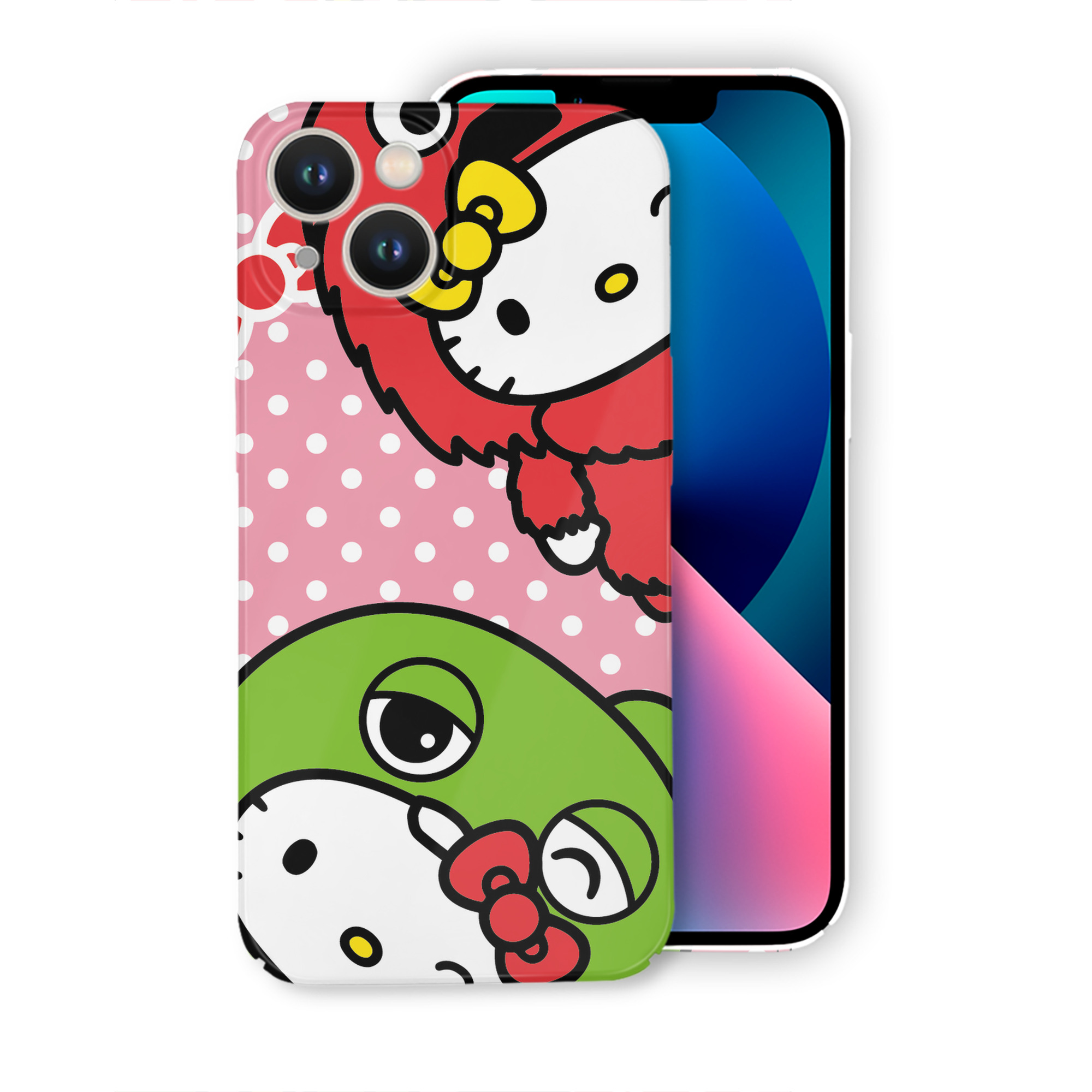 （画像用） Hello Kitty ハローキティ 【iPhone 14シリーズ対応】ハードケース