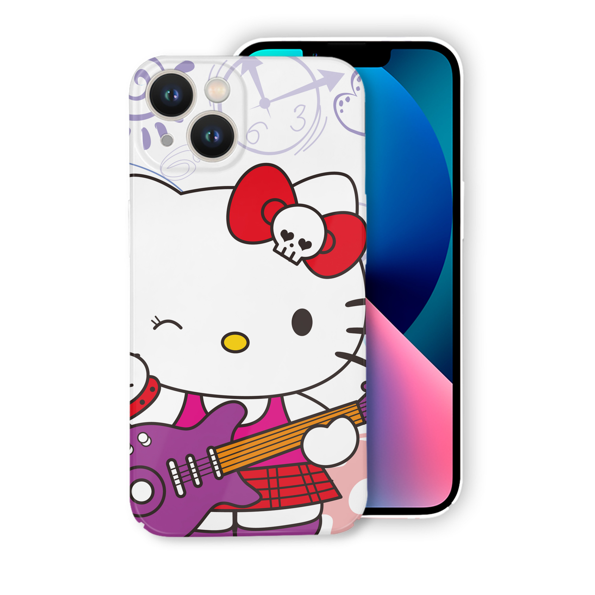 （画像用） Hello Kitty ハローキティ 【iPhone 14シリーズ対応】ハードケース