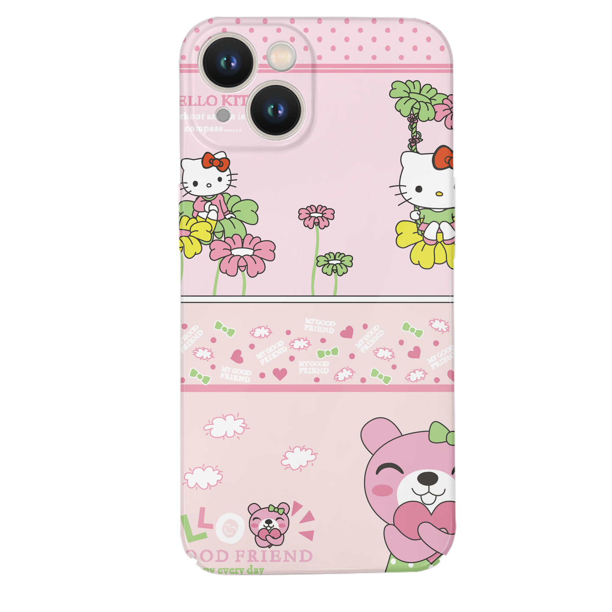 （画像用） Hello Kitty ハローキティ 【iPhone 14シリーズ対応】ハードケース