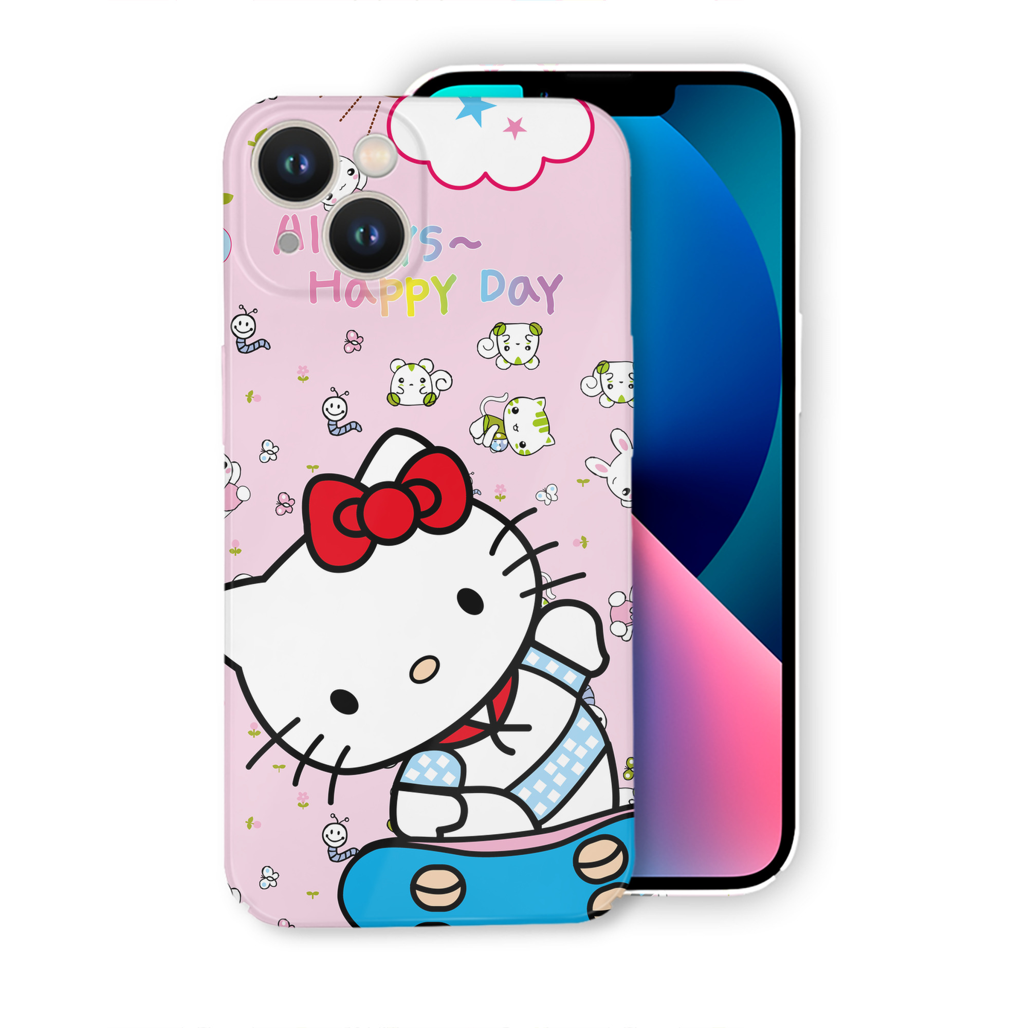 （画像用） Hello Kitty ハローキティ 【iPhone 14シリーズ対応】ハードケース
