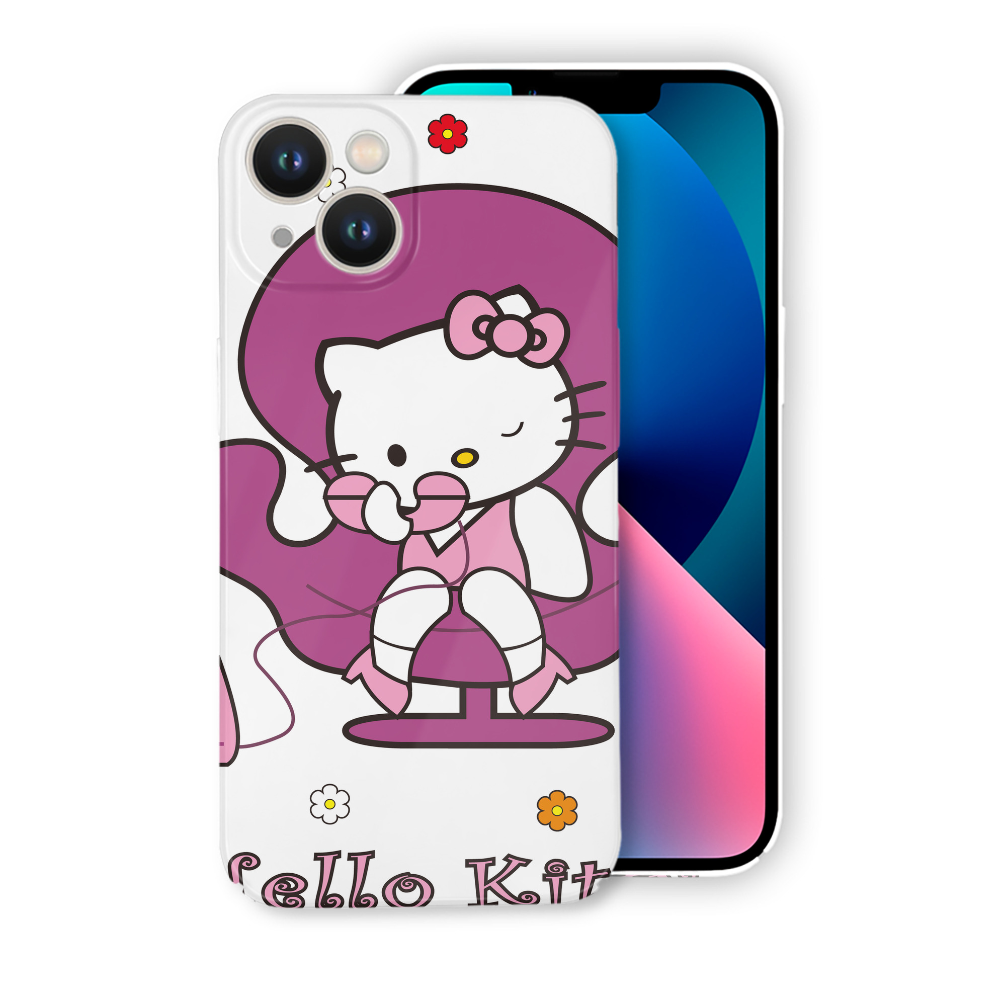 （画像用） Hello Kitty ハローキティ 【iPhone 14シリーズ対応】ハードケース