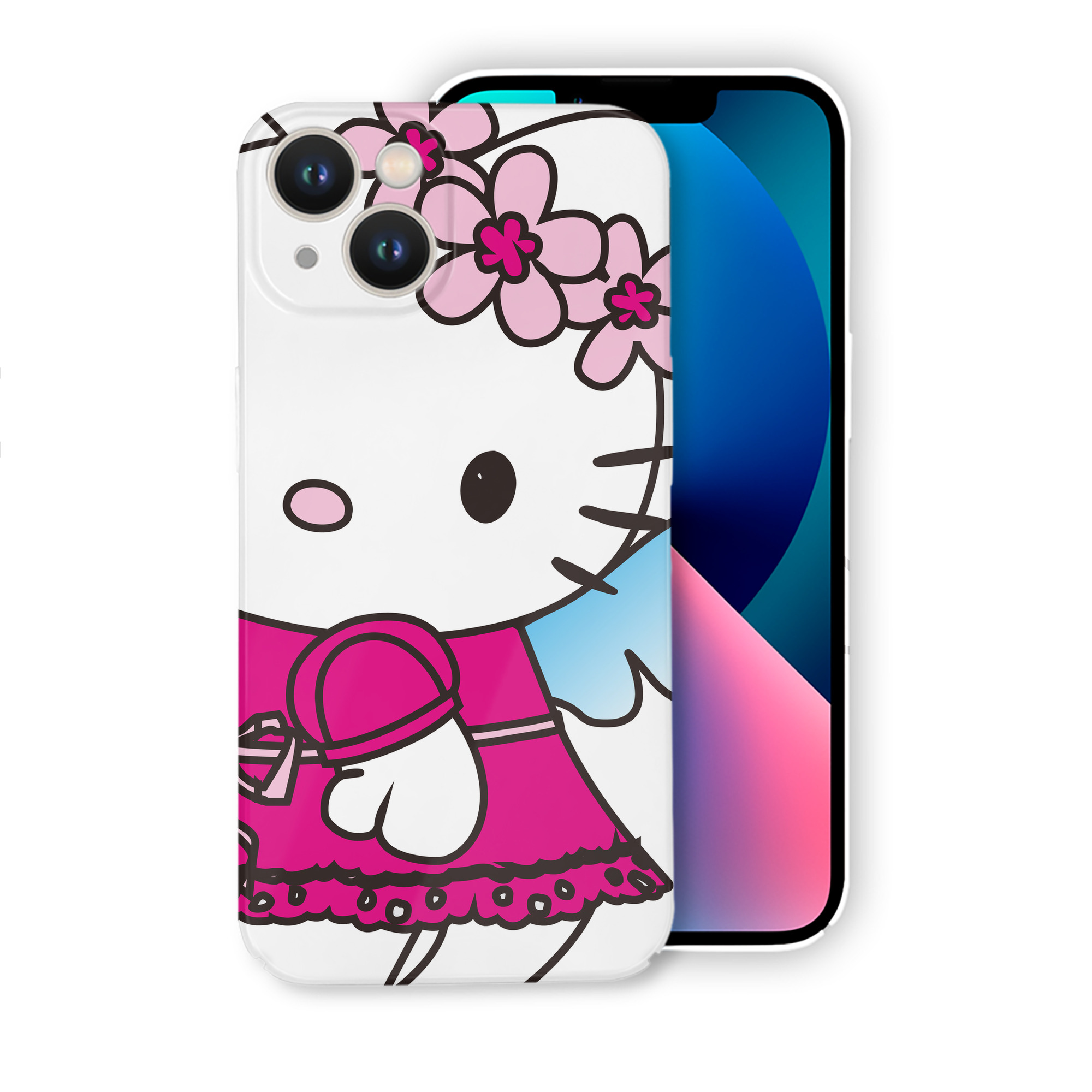 （画像用） Hello Kitty ハローキティ 【iPhone 14シリーズ対応】ハードケース