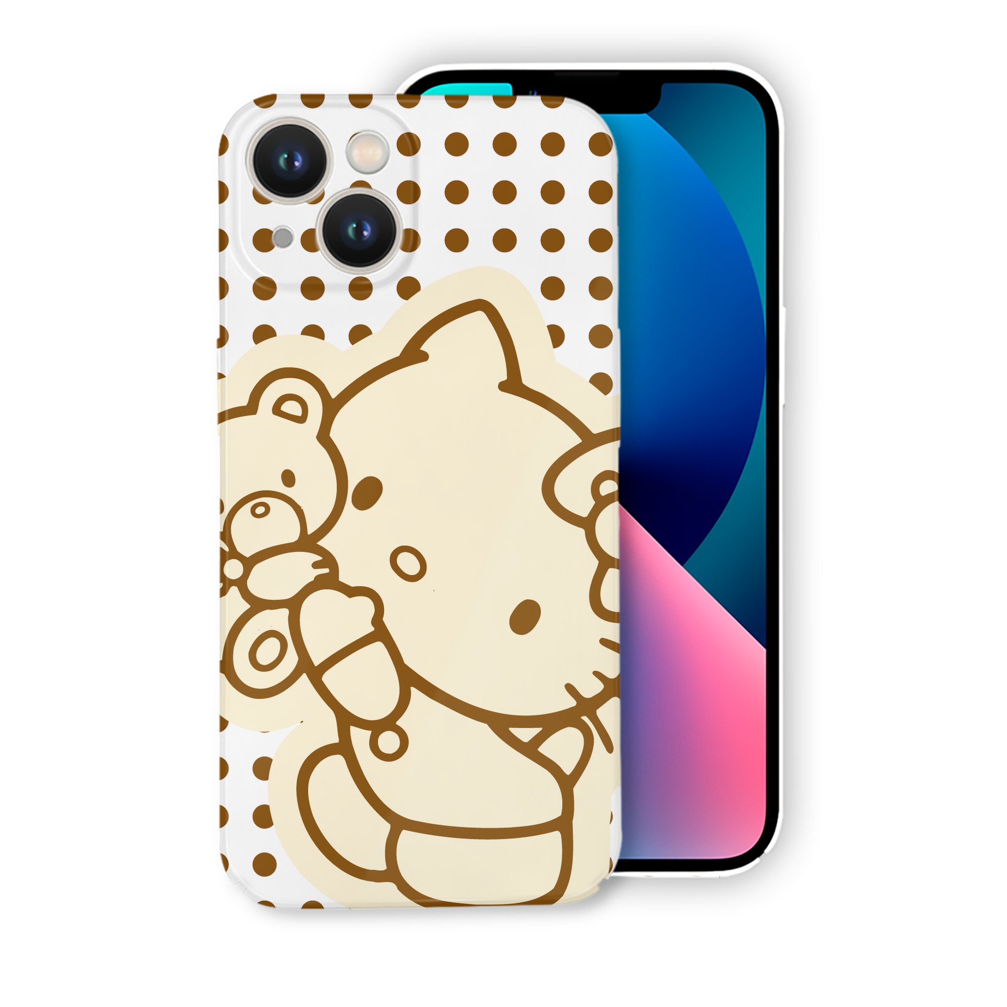 （画像用） Hello Kitty ハローキティ 【iPhone 14シリーズ対応】ハードケース