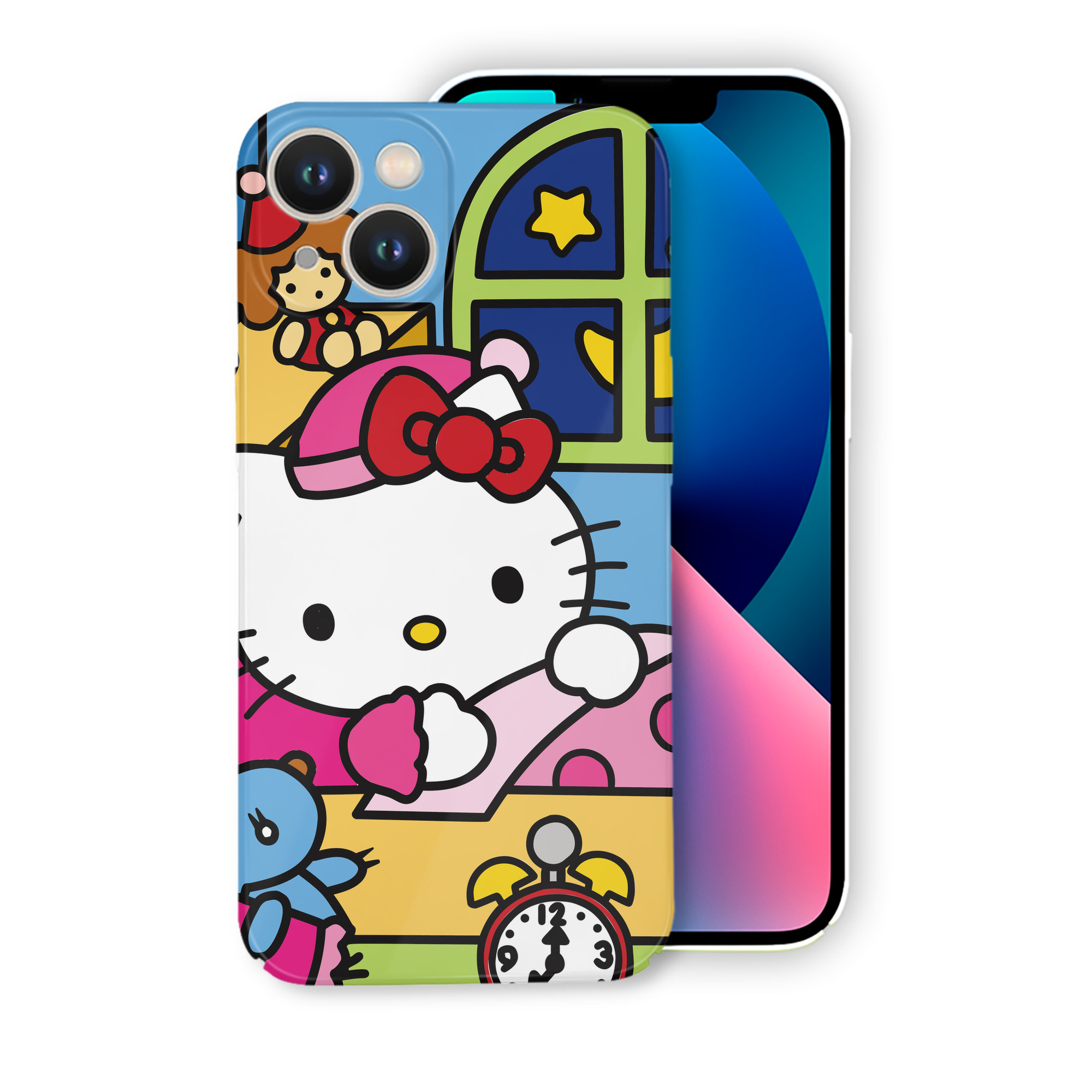 （画像用） Hello Kitty ハローキティ 【iPhone 14シリーズ対応】ハードケース