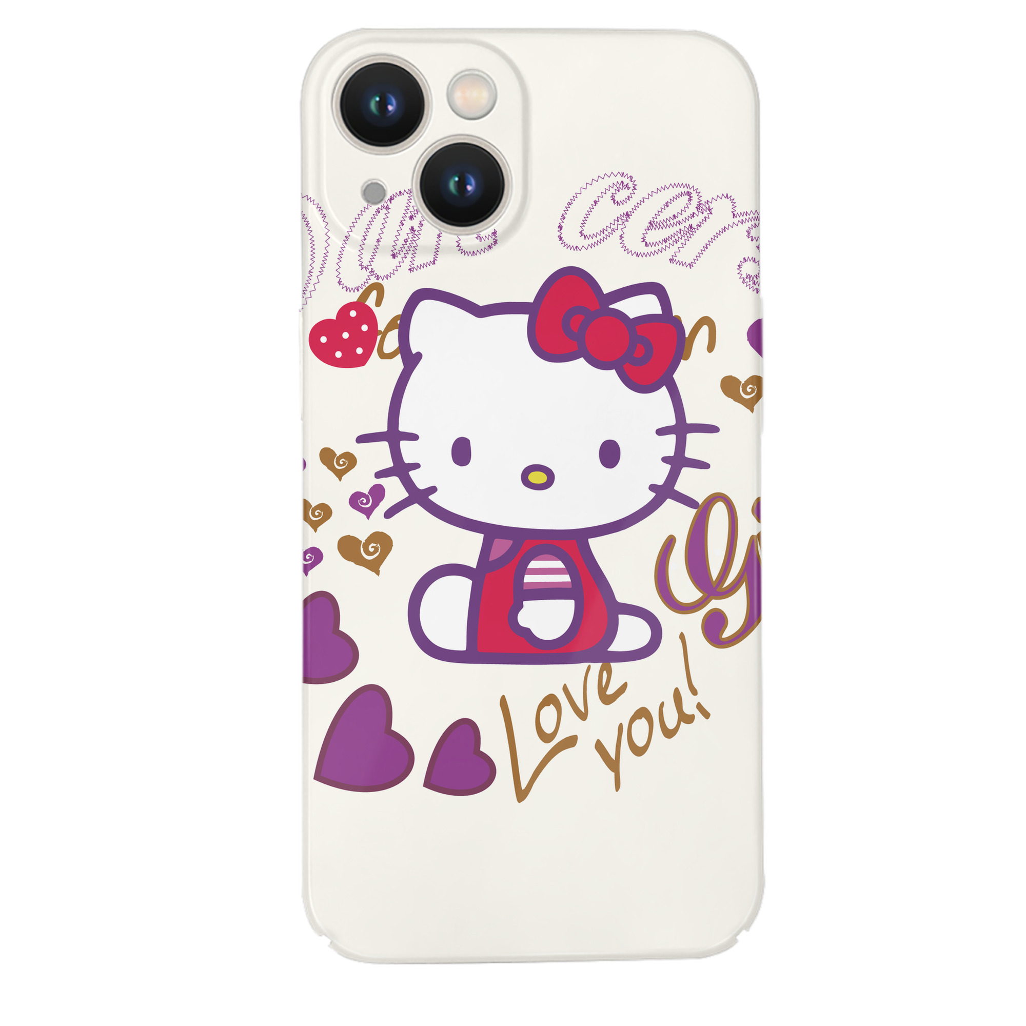 （画像用） Hello Kitty ハローキティ 【iPhone 14シリーズ対応】ハードケース