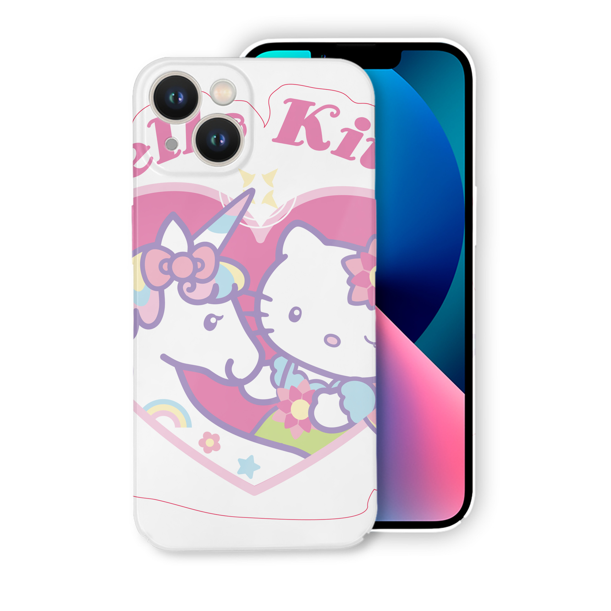 （画像用） Hello Kitty ハローキティ 【iPhone 14シリーズ対応】ハードケース