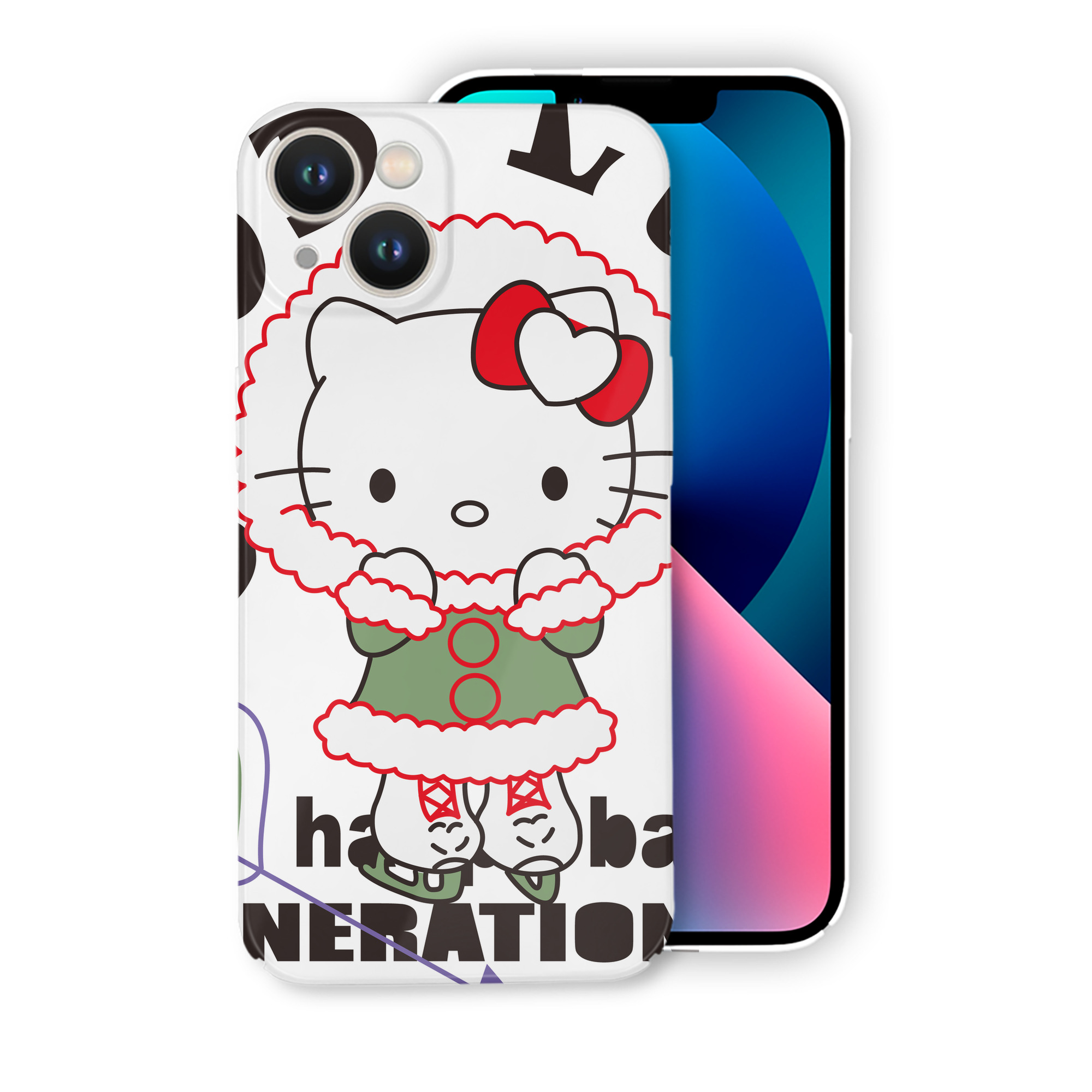 （画像用） Hello Kitty ハローキティ 【iPhone 14シリーズ対応】ハードケース