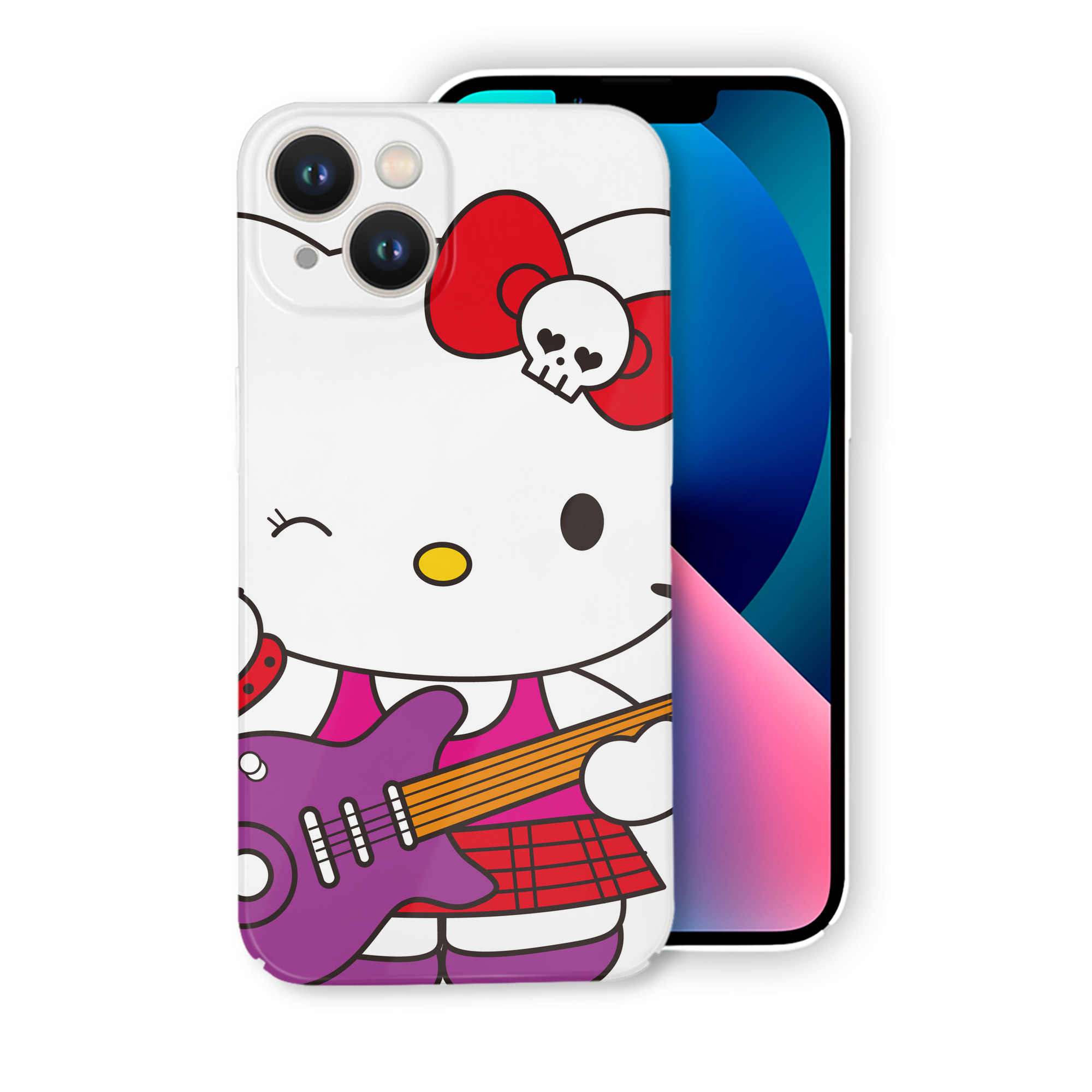 （画像用） Hello Kitty ハローキティ 【iPhone 14シリーズ対応】ハードケース