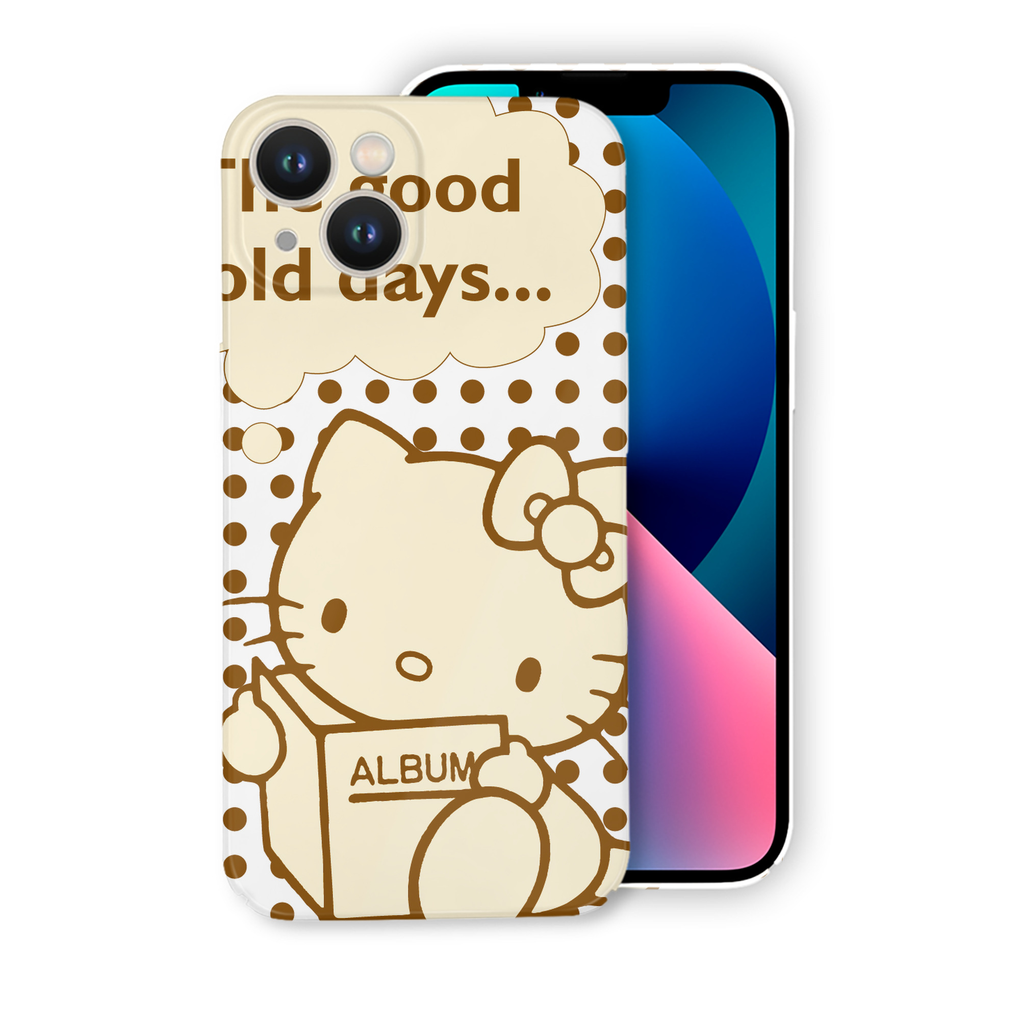 （画像用） Hello Kitty ハローキティ 【iPhone 14シリーズ対応】ハードケース